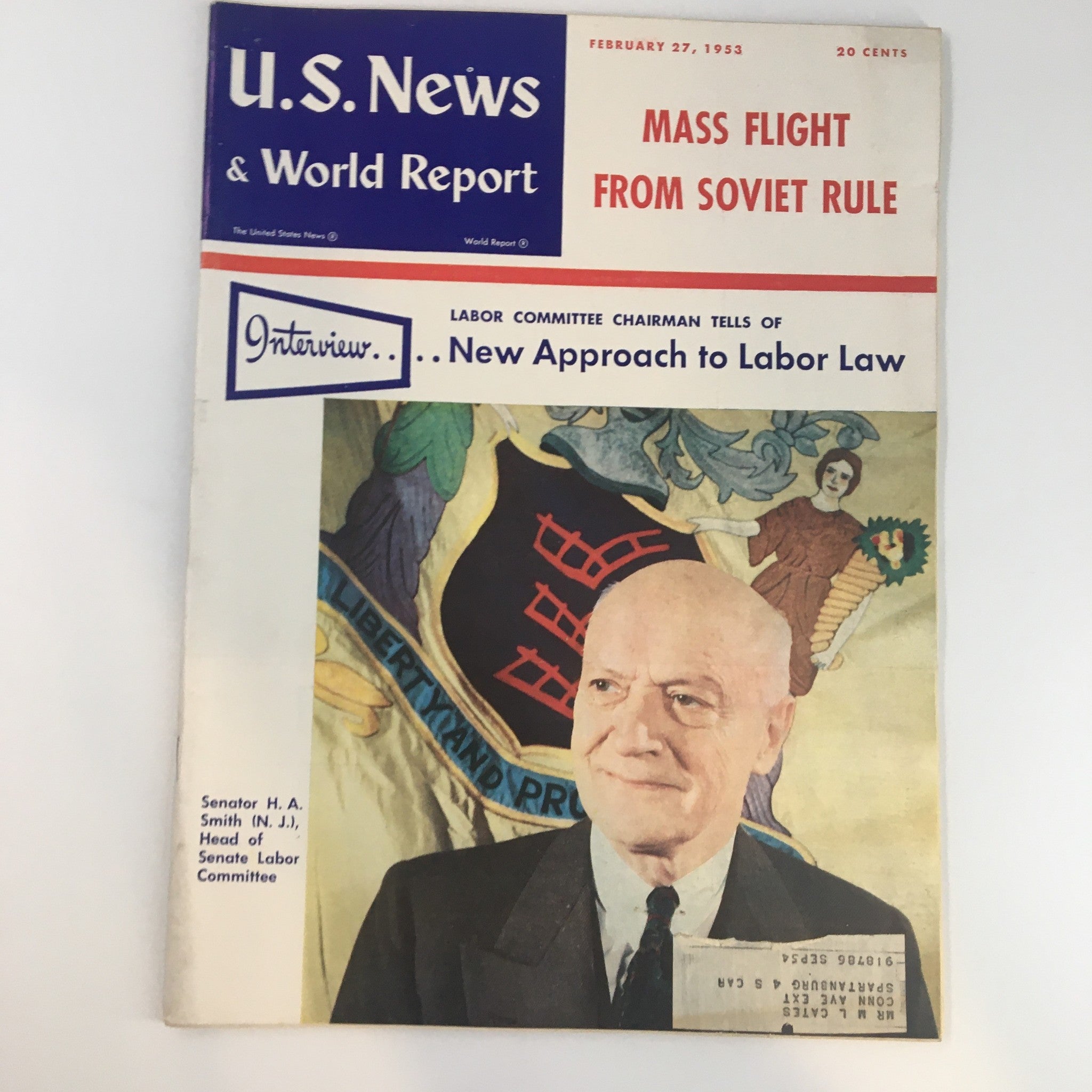 U.S. News & World Report Magazine February 27 1953 Dwight 'Ike' Eisenhower