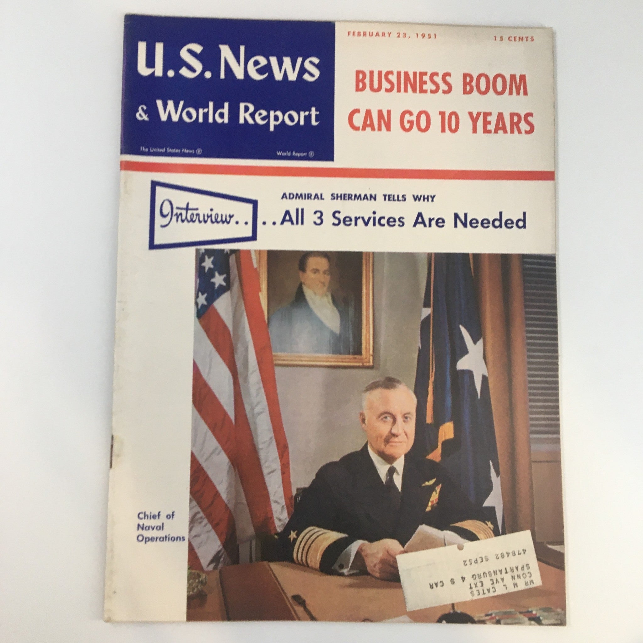 U.S. News & World Report Magazine February 23 1951 Business Boom Can Go 10 Years