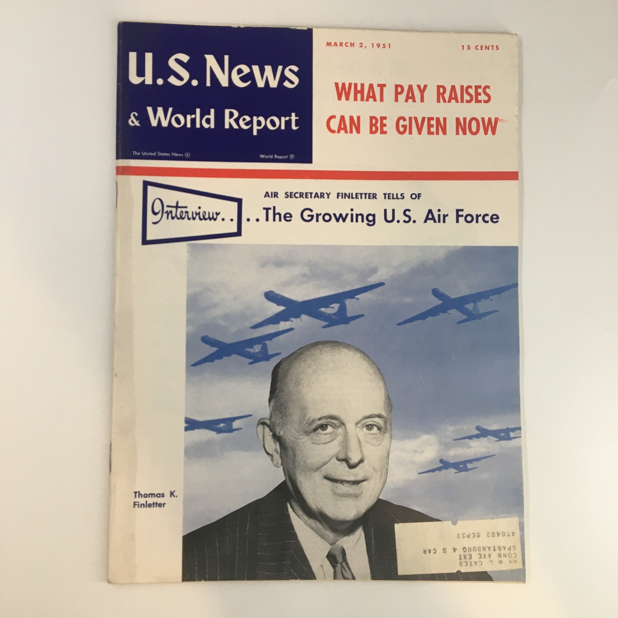 U.S. News & World Report Magazine March 2 1951 What Pay Raises Can Be Given Now