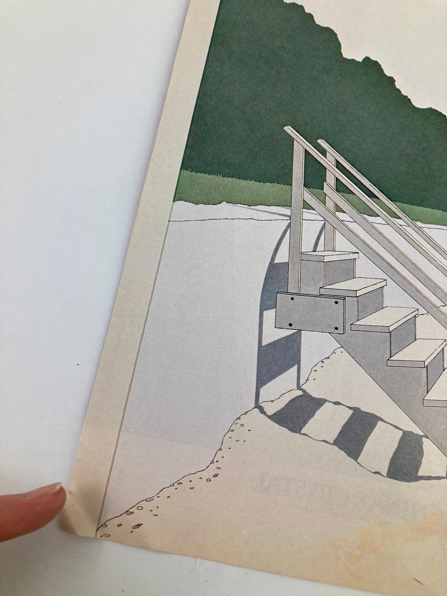 COVER ONLY The New Yorker June 18 1979 Beach Stairs by Gretchen Dow Simpson