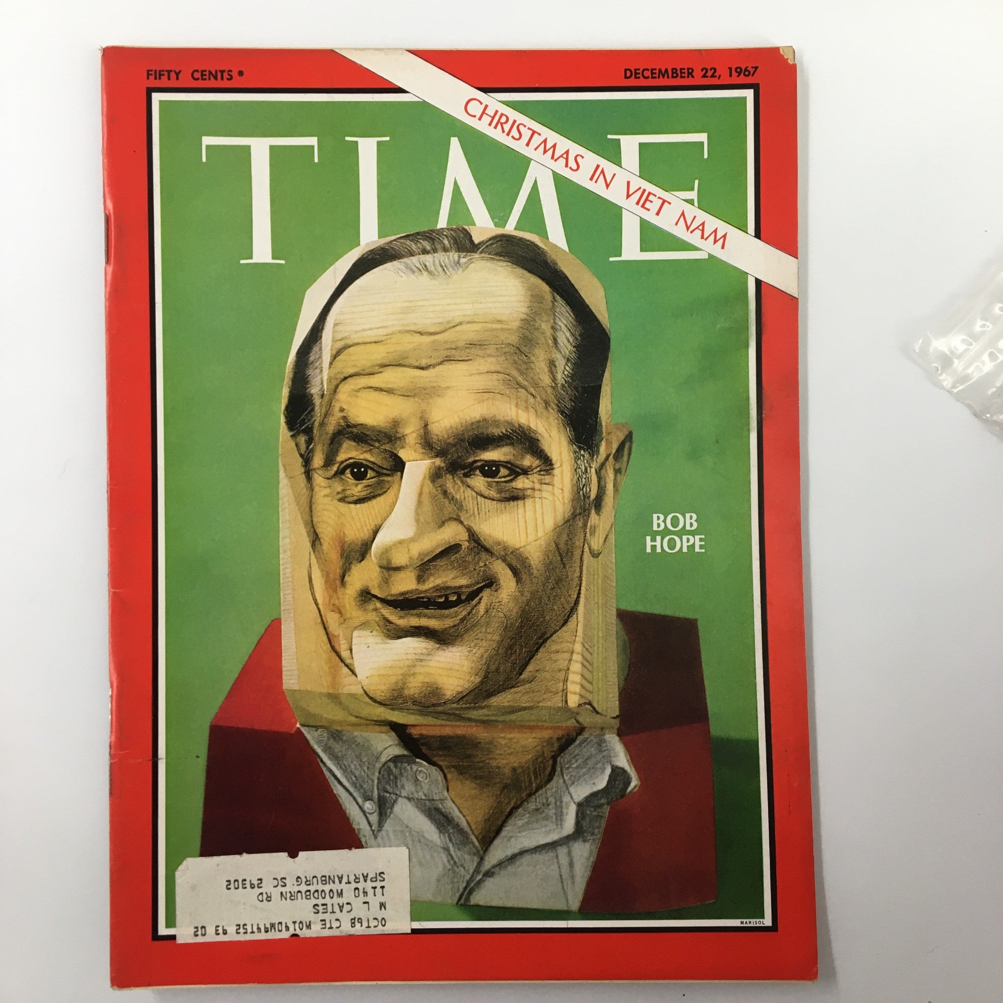 VTG Time Magazine December 22 1967 Bob Hope in Christmas in Viet Nam