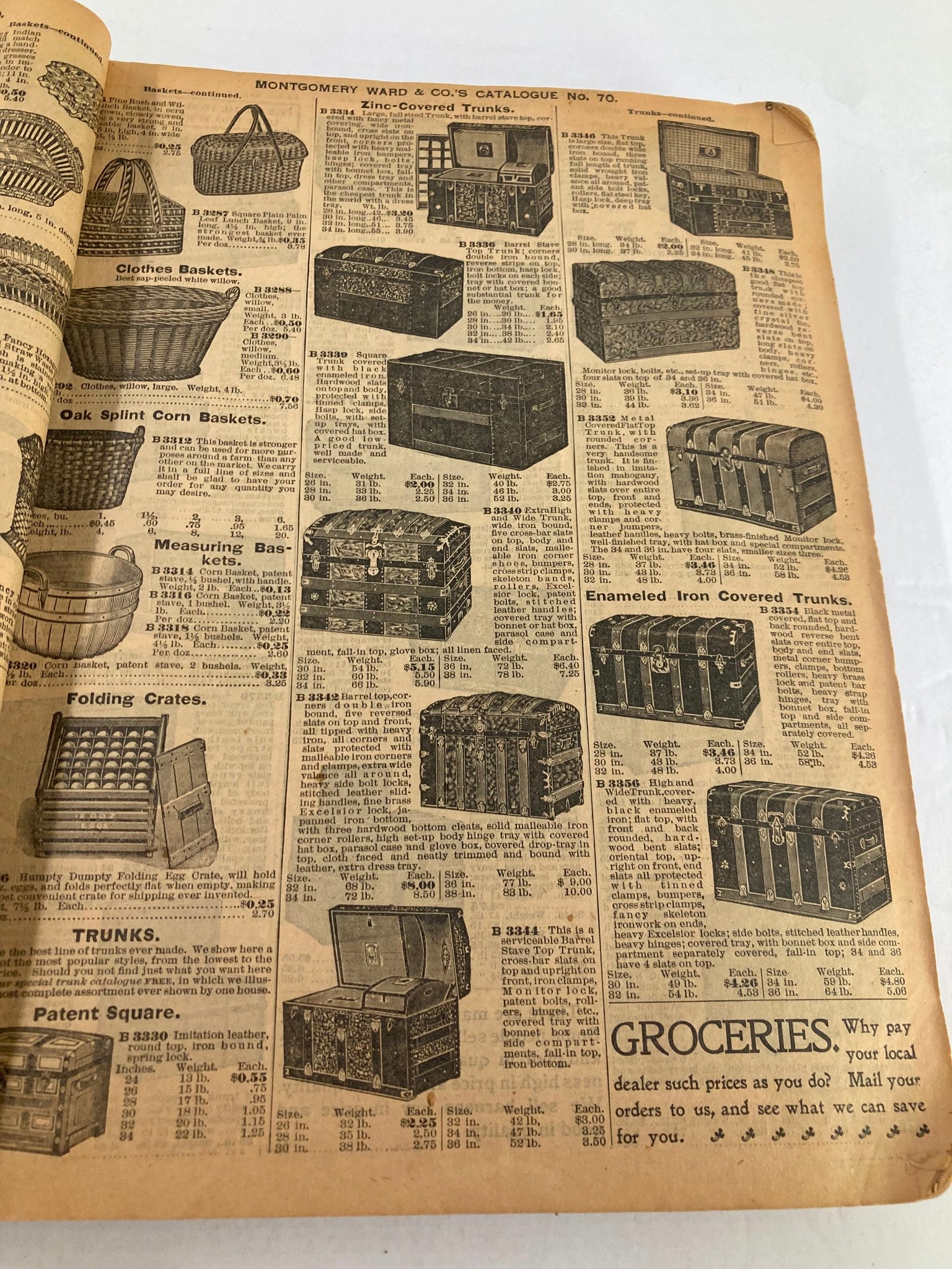 Montgomery Ward & Co. Catalogue and Buyers' Guide No. 70 catalog