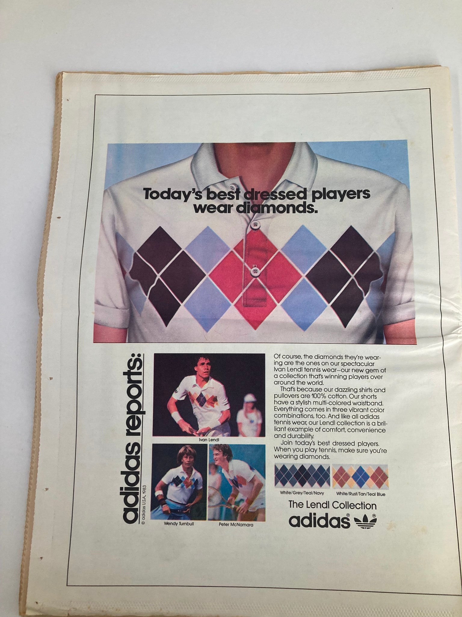 VTG Inside Tennis Magazine November 1983 Forty Love - Billie Jean King