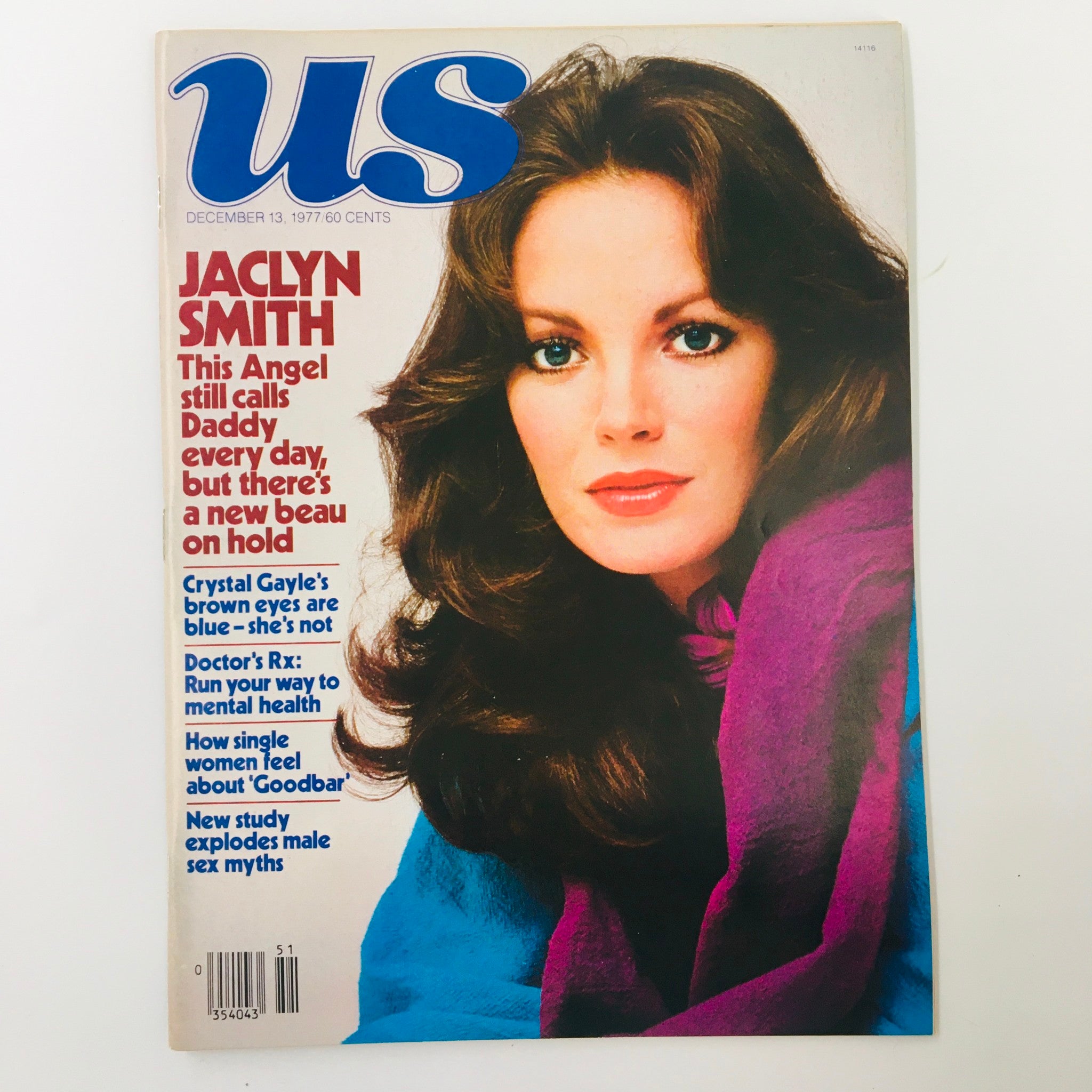 VTG US Magazine December 13 1977 Angel Jaclyn Smith & Crystal Gale No Label