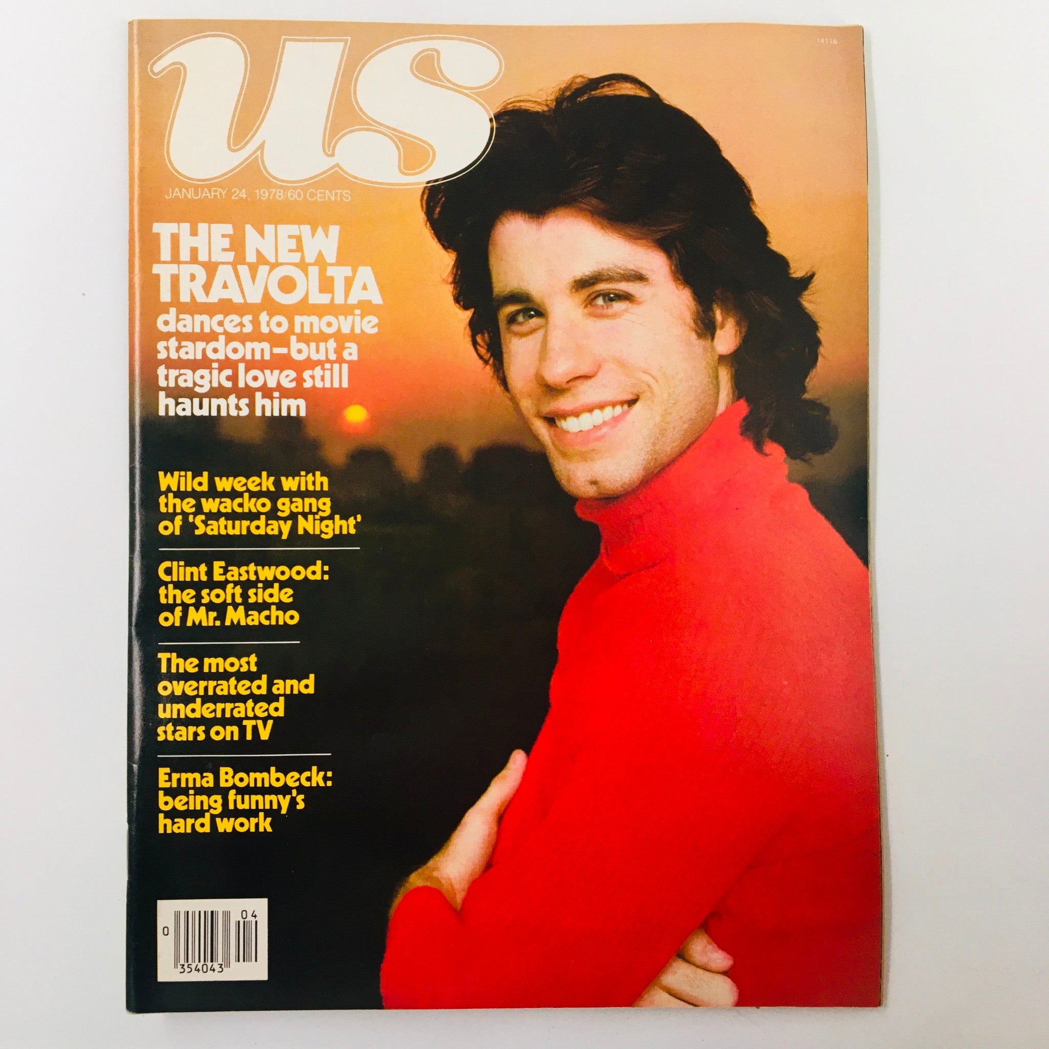 VTG US Magazine January 24 1978 John Travolta Dances to Movies No Label