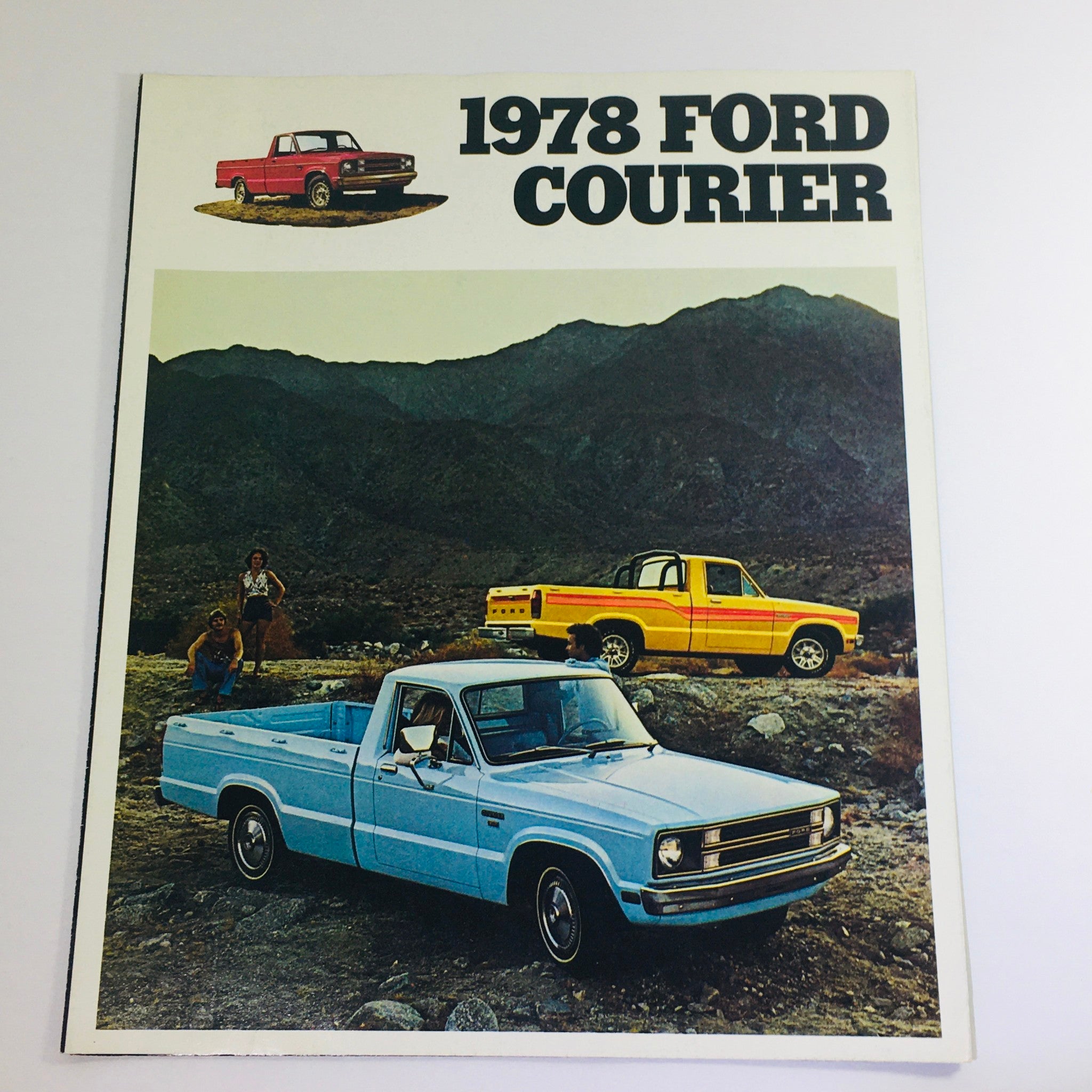 Vintage 1978 Ford Courier 2-Door Pick-Up 1.8L 4-Cylinder 35-Amp Car Brochure