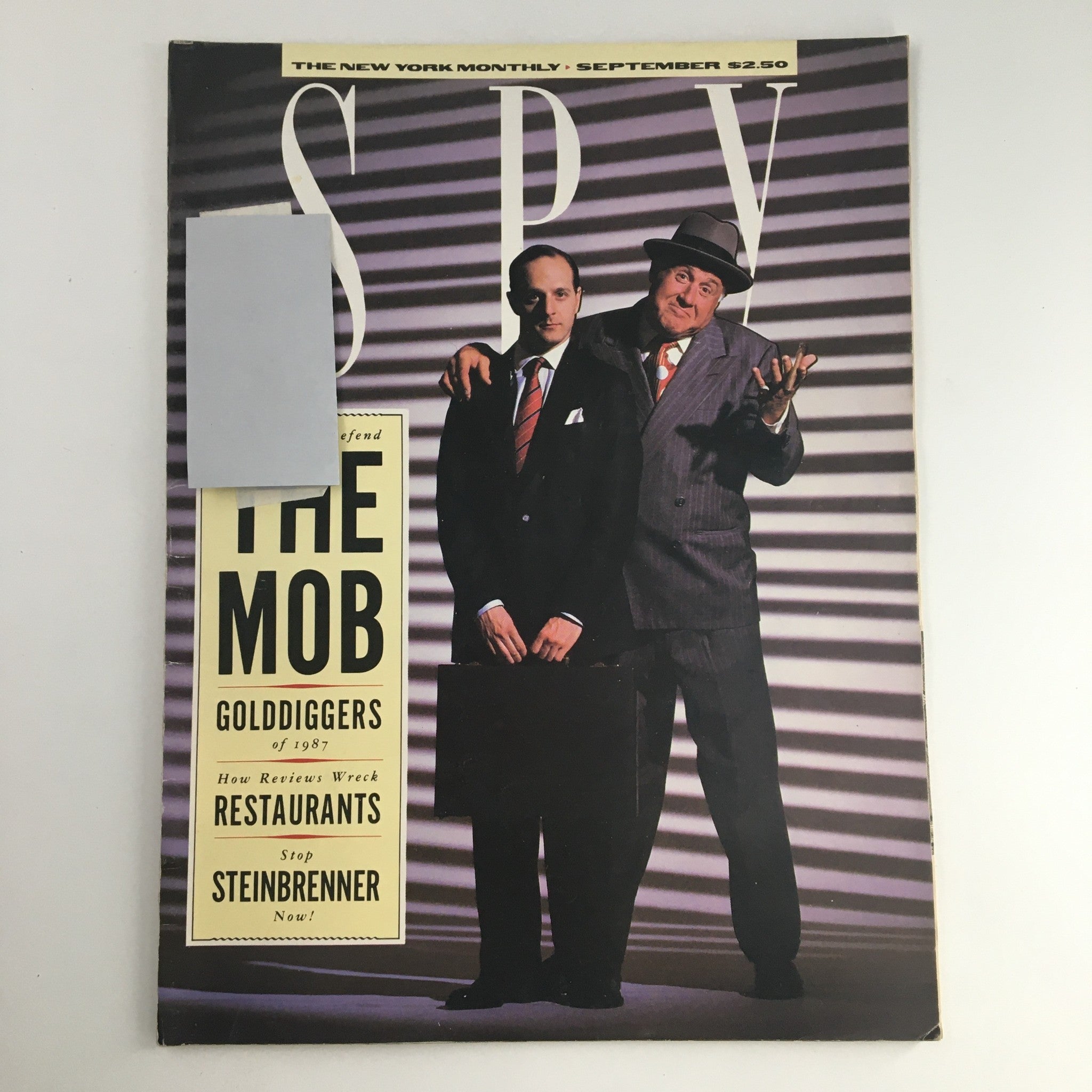Spy Magazine September 1987 George Steinbrenner The Mob & Hank Rosenfeld