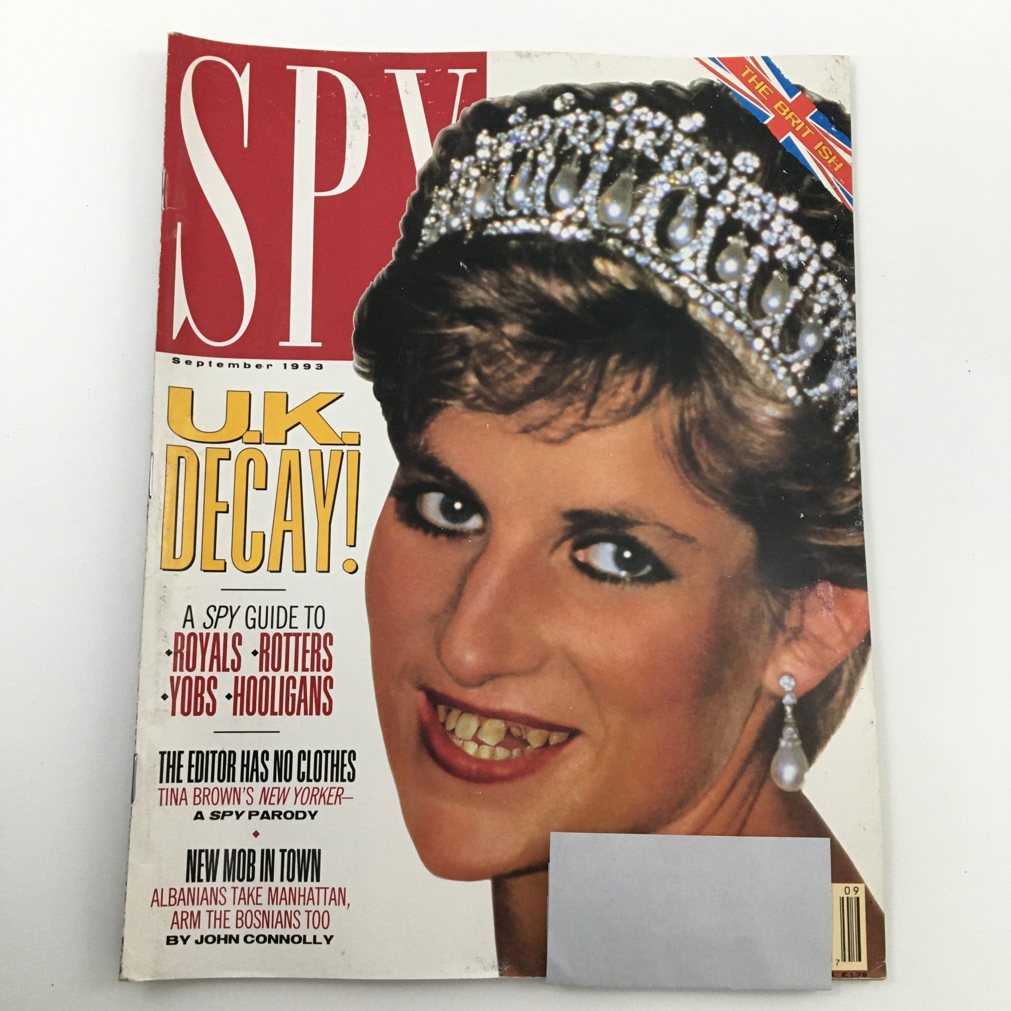 Spy Magazine September 1993 Diana, Princess of Wales & U.K. British Decay