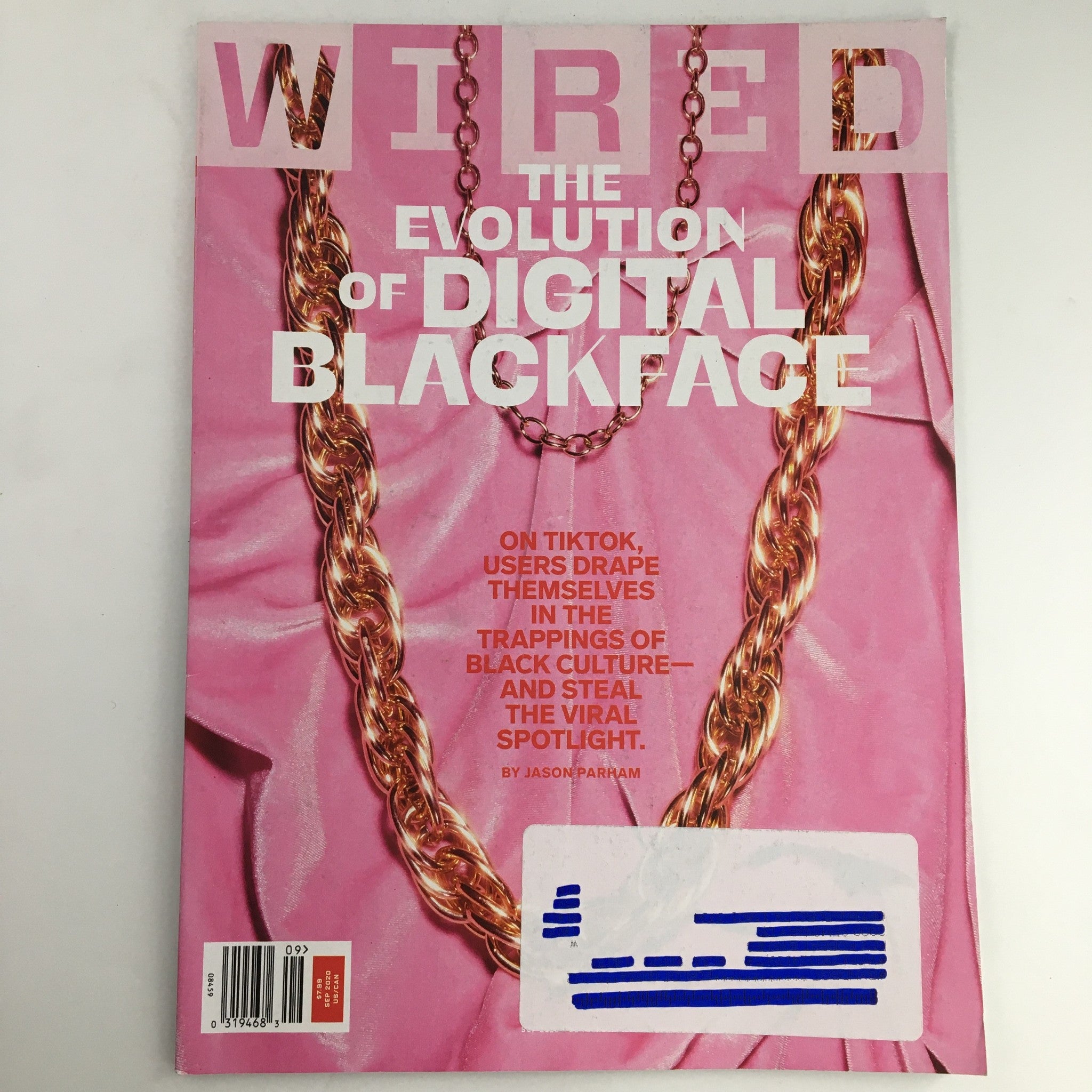 Wired Magazine September 2020 The Evolution of Digital Blackface, VG