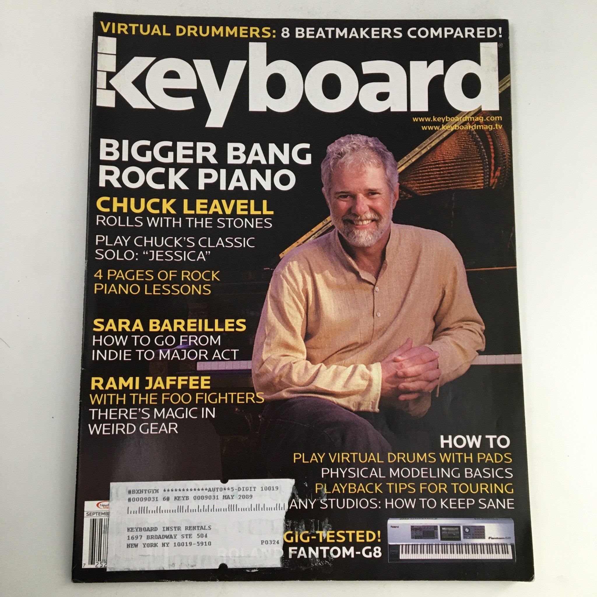 Keyboard Magazine Sept 2008 Vintage Issue