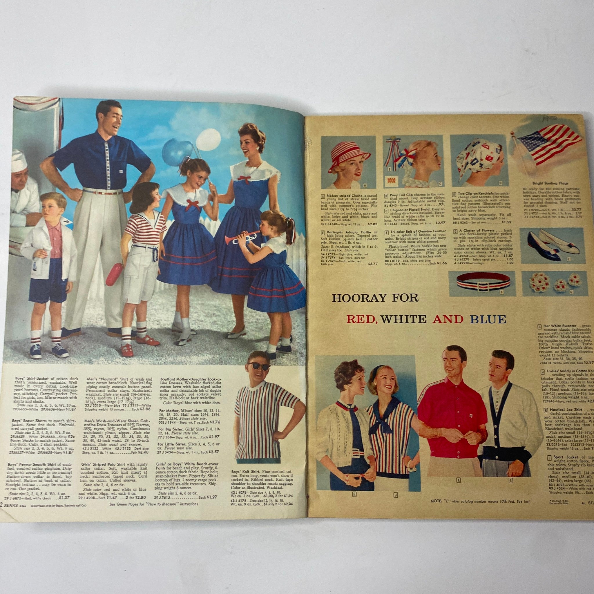 1958 Sears Summer Sale Catalog