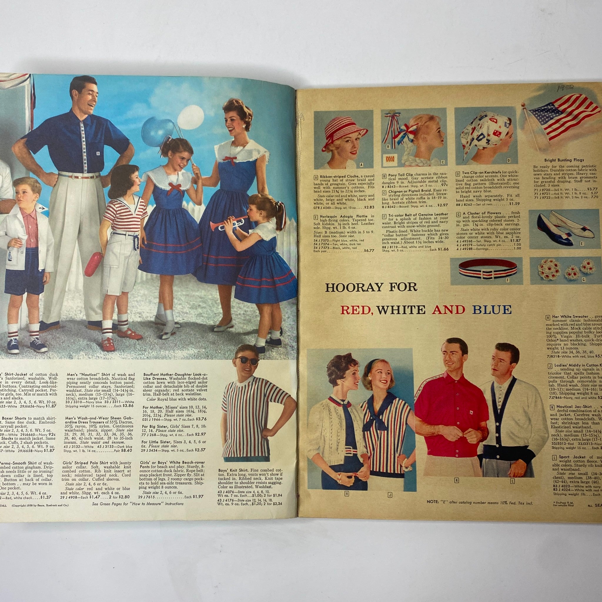 1958 Sears Summer Sale Catalog