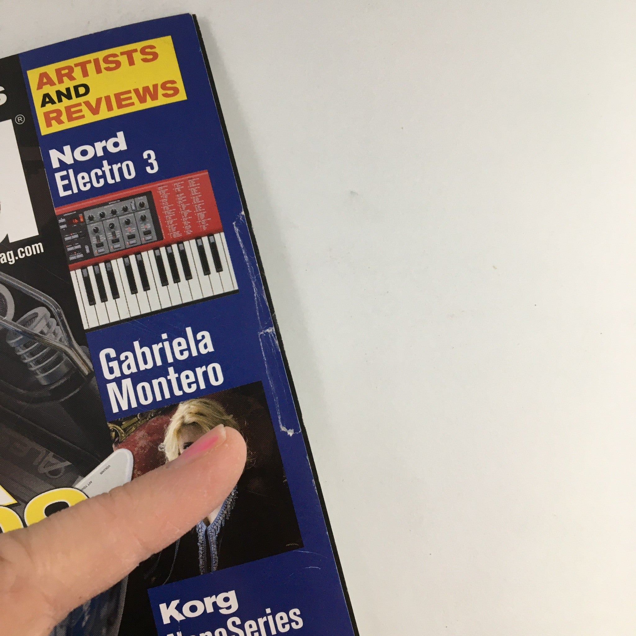 Keyboard Magazine April 2009 Gabriela Montero & Korg Nano Series & S1 Feature