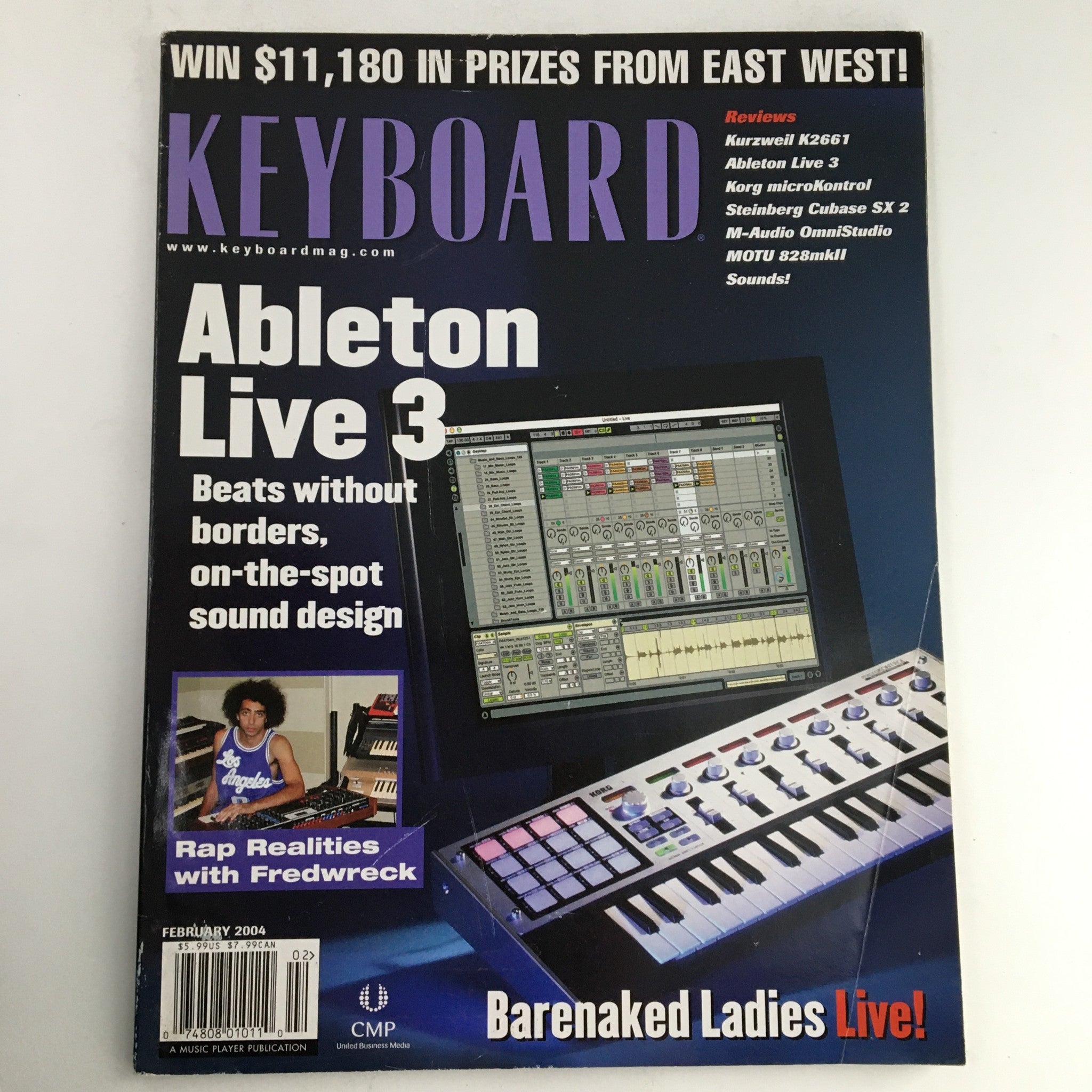 Keyboard Magazine February 2004 Rap Realities with Fredwreck & Ableton Live 3