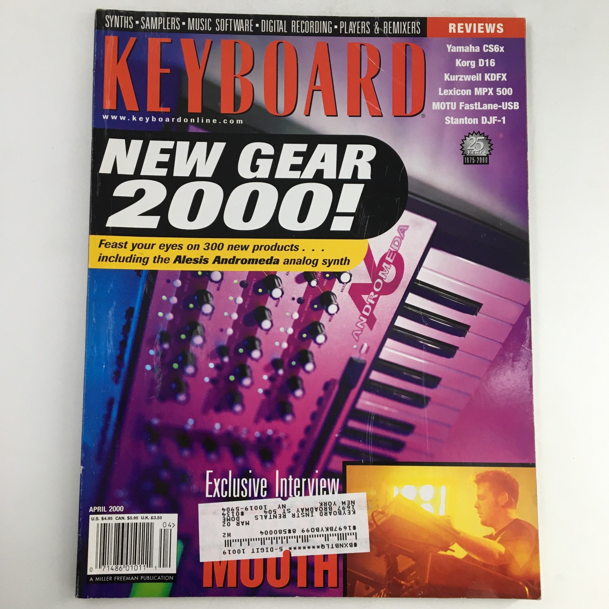 Keyboard Magazine April 2000 Synth Smash Mouth