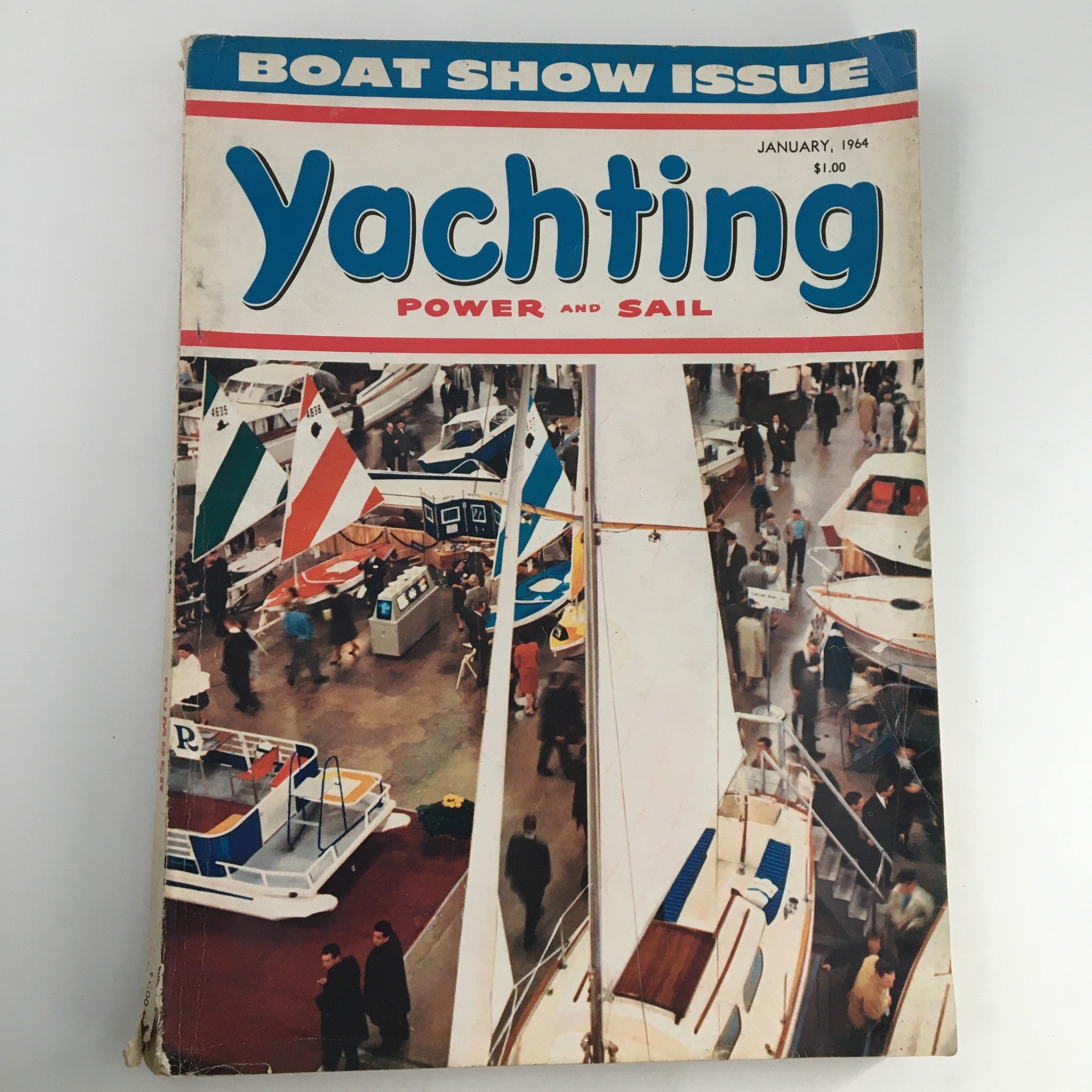 Yachting Magazine January 1964 Vol 115 #1 Portage Bay Seattle & Scows on Okoboji