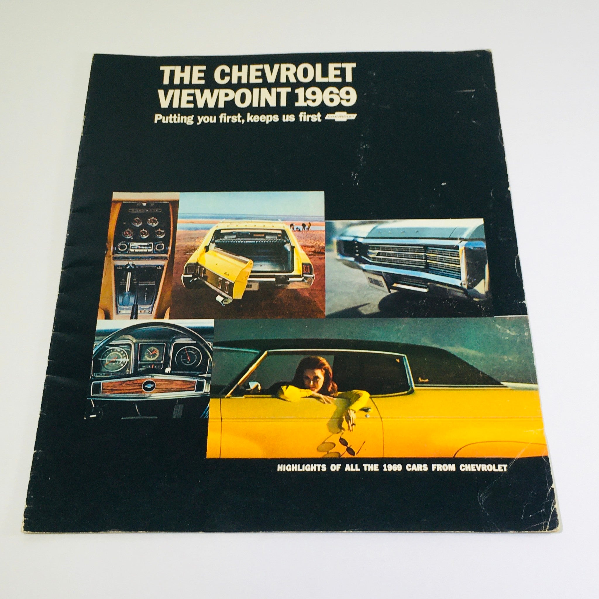 1969 Chevrolet Viewpoint Showroom Dealership Car Auto Brochure Catalog