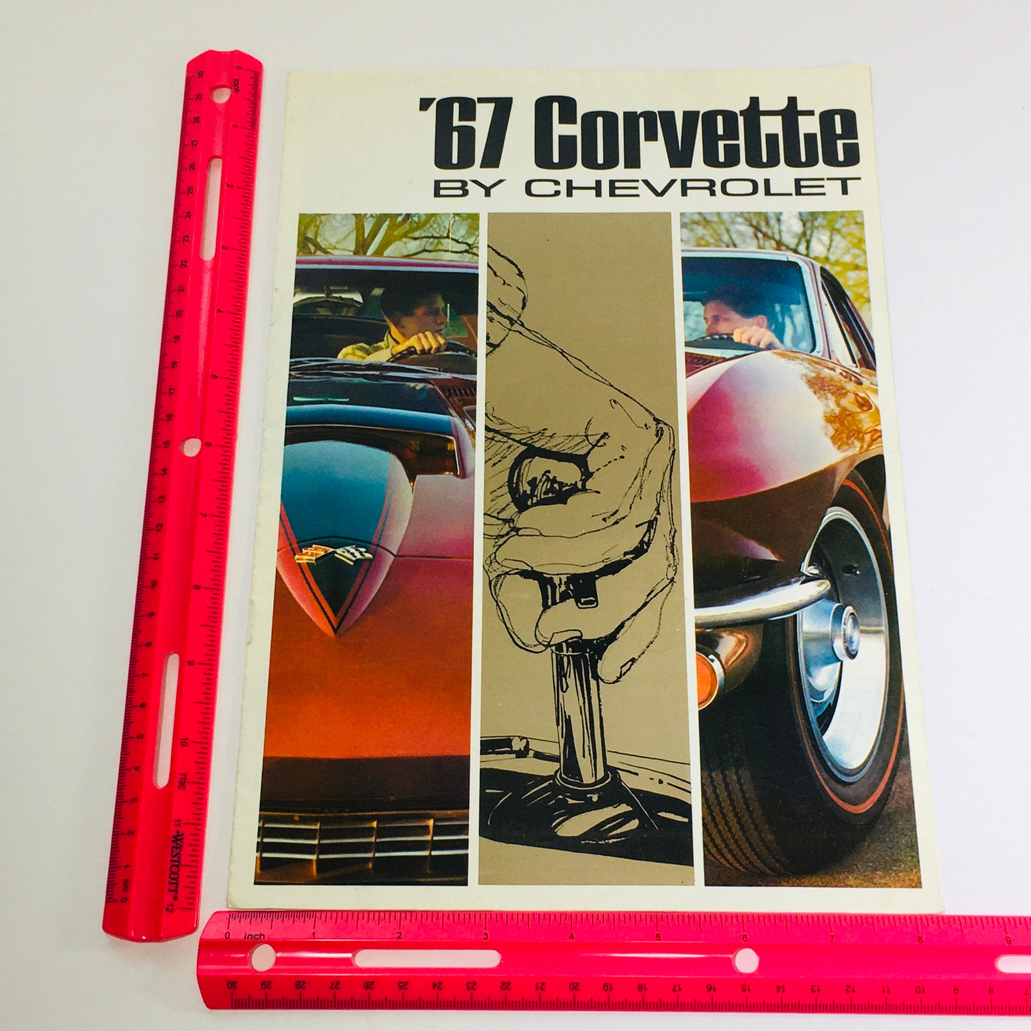 1967 Chevrolet Corvette Exterior & Interior Dealership Car Auto Brochure Catalog