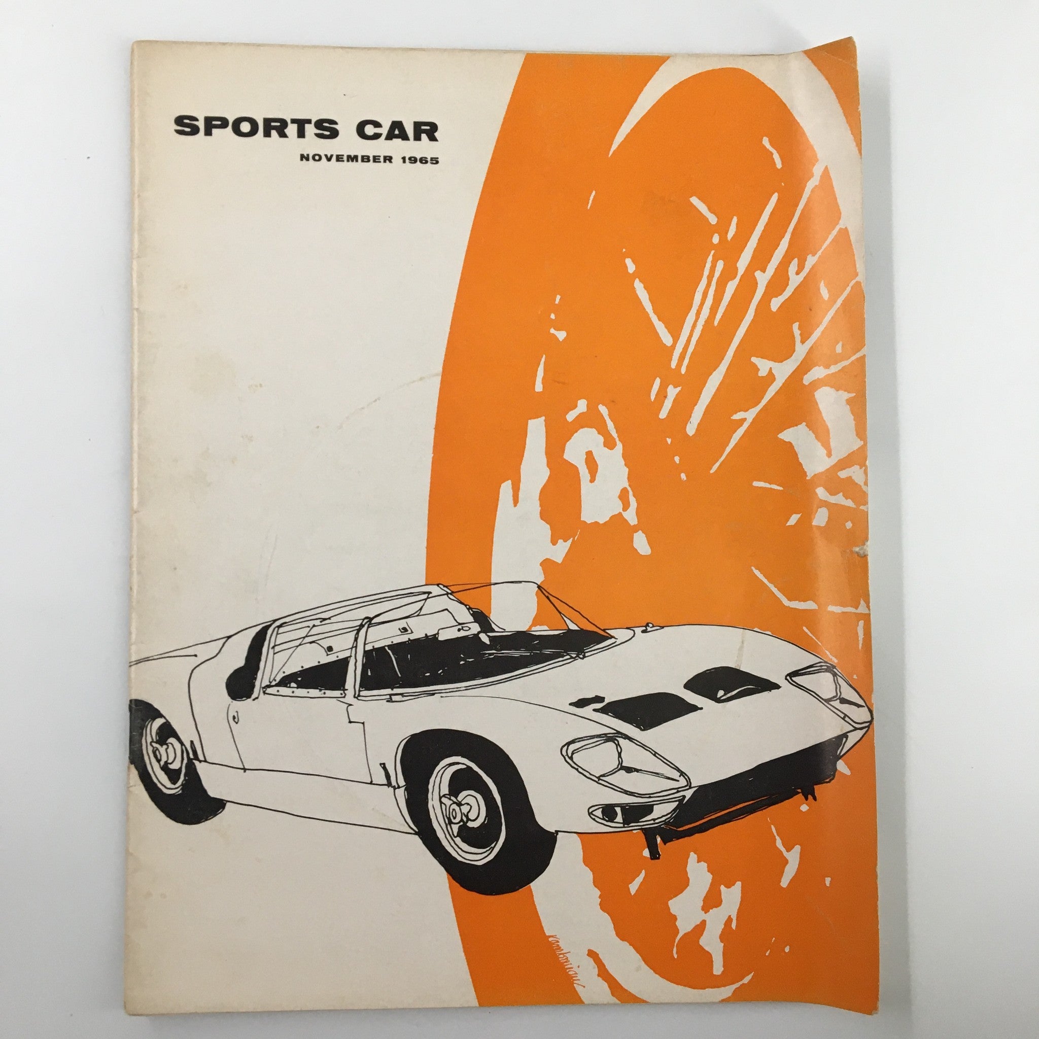 VTG Sports Car Magazine November 1965 Oklahoma Sports Car Festival No Label