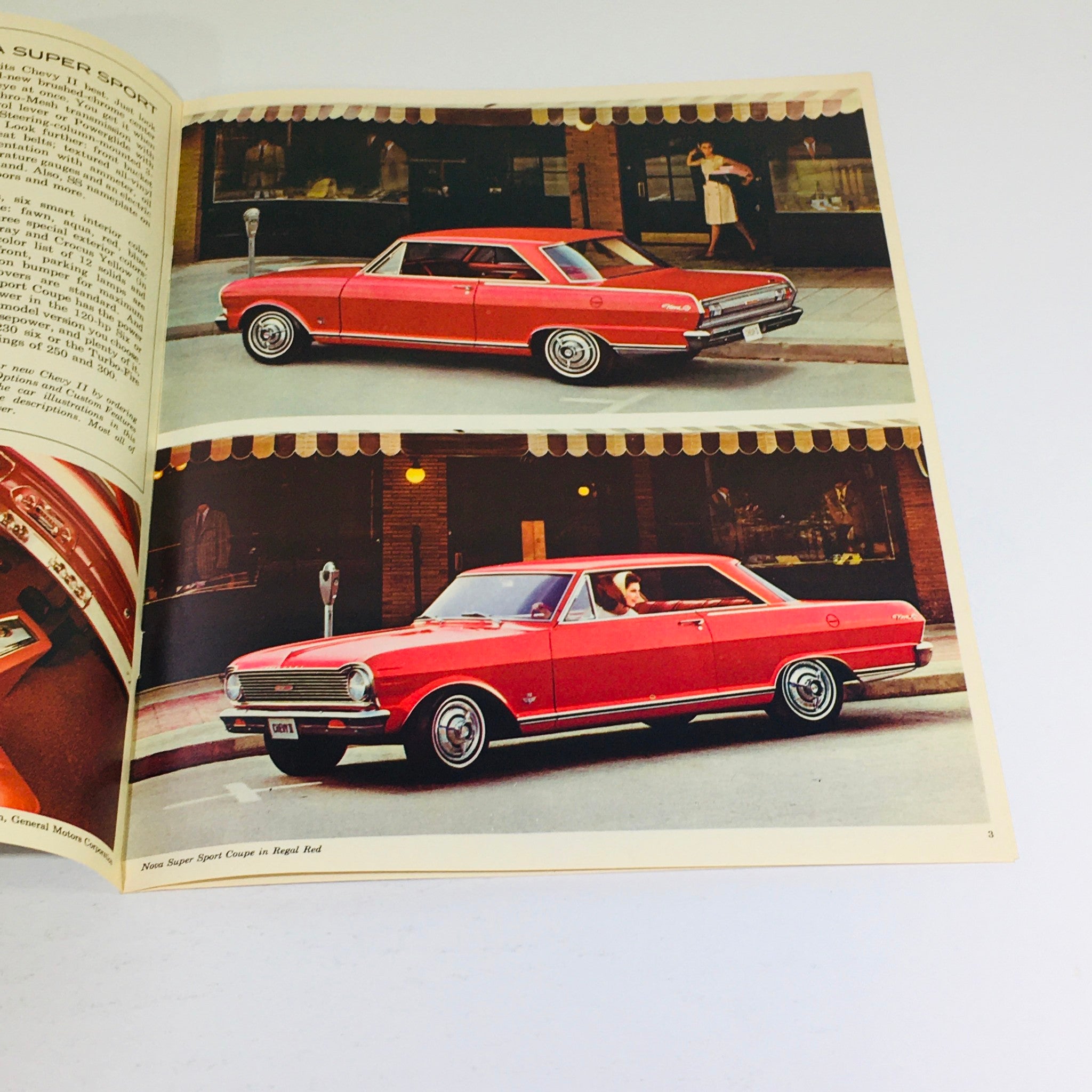 1965 Chevrolet Chevy II - Nova Super Sport Dealership Car Auto Brochure Catalog