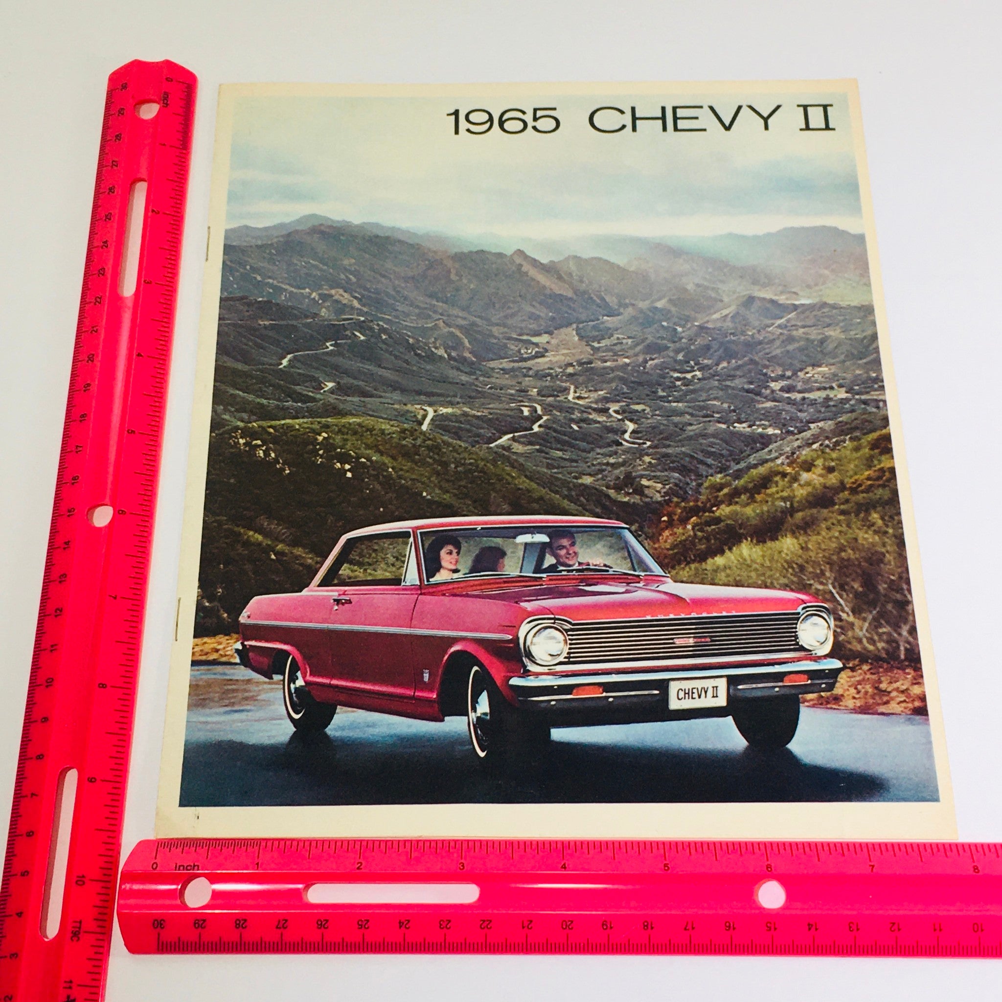 1965 Chevrolet Chevy II - Nova Super Sport Dealership Car Auto Brochure Catalog