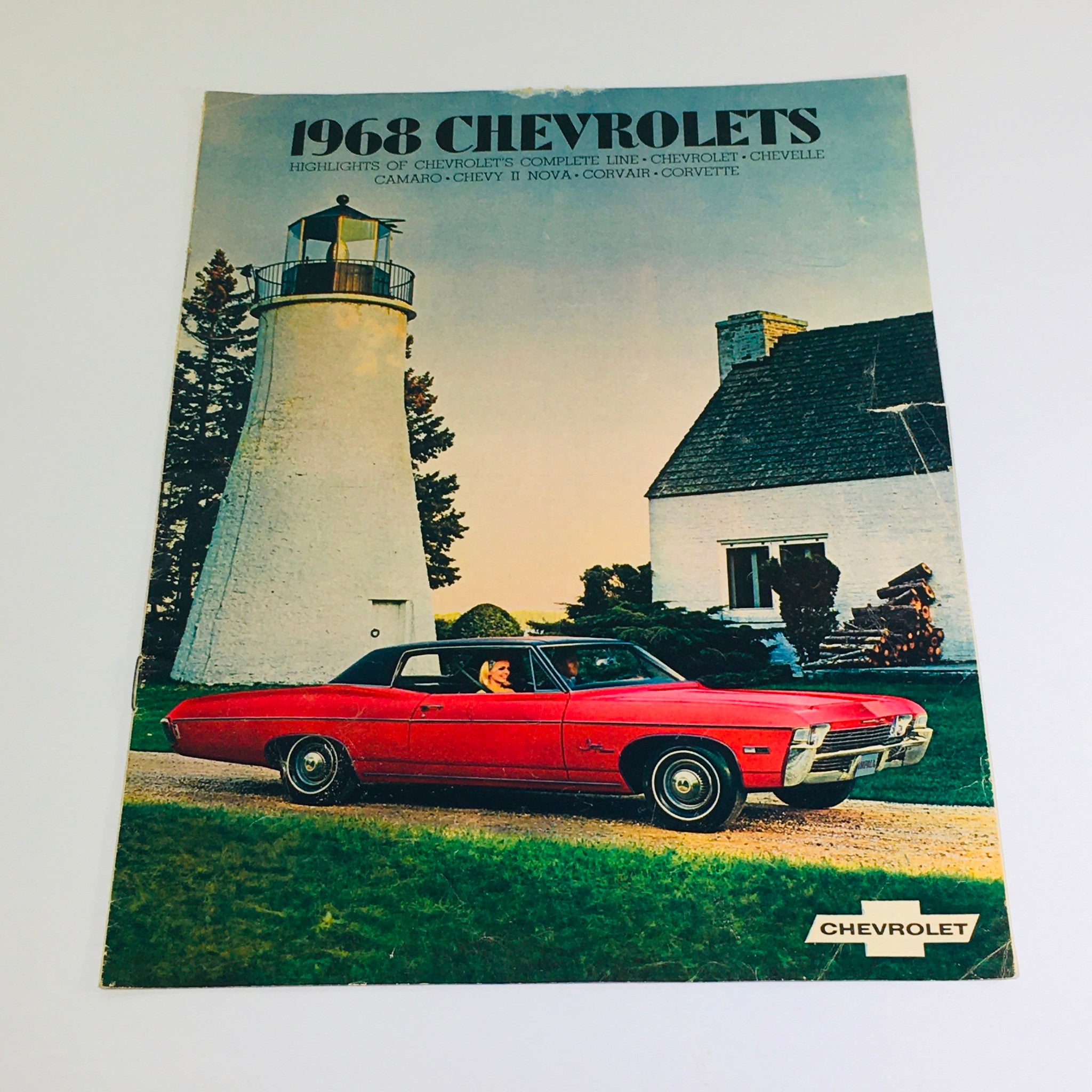 1968 Chevrolet Camaro-Chevelle-Chevy II Dealership Car Auto Brochure Catalog