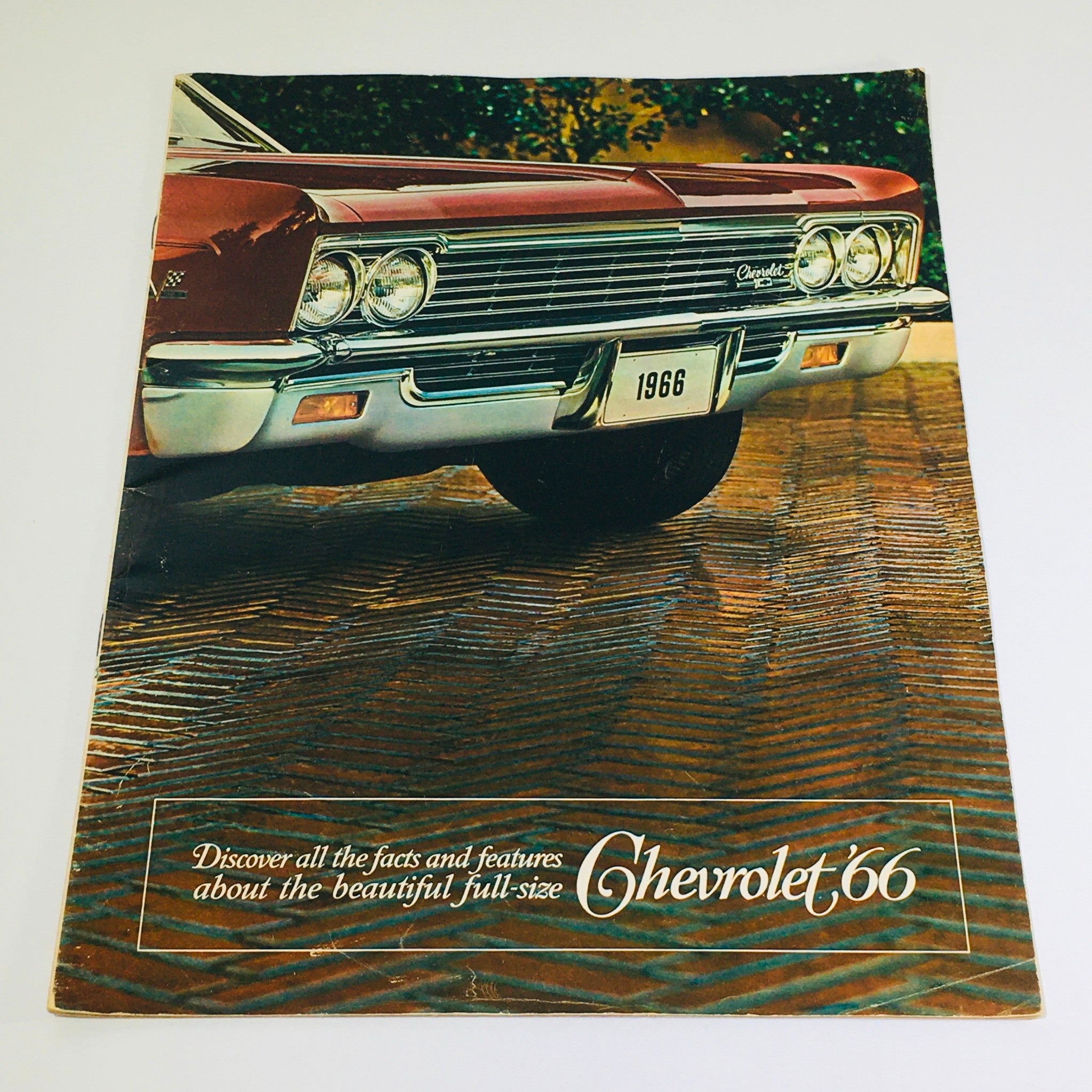 1966 Chevrolet Caprice-Impala-Bel Air Dealership Car Auto Brochure Catalog