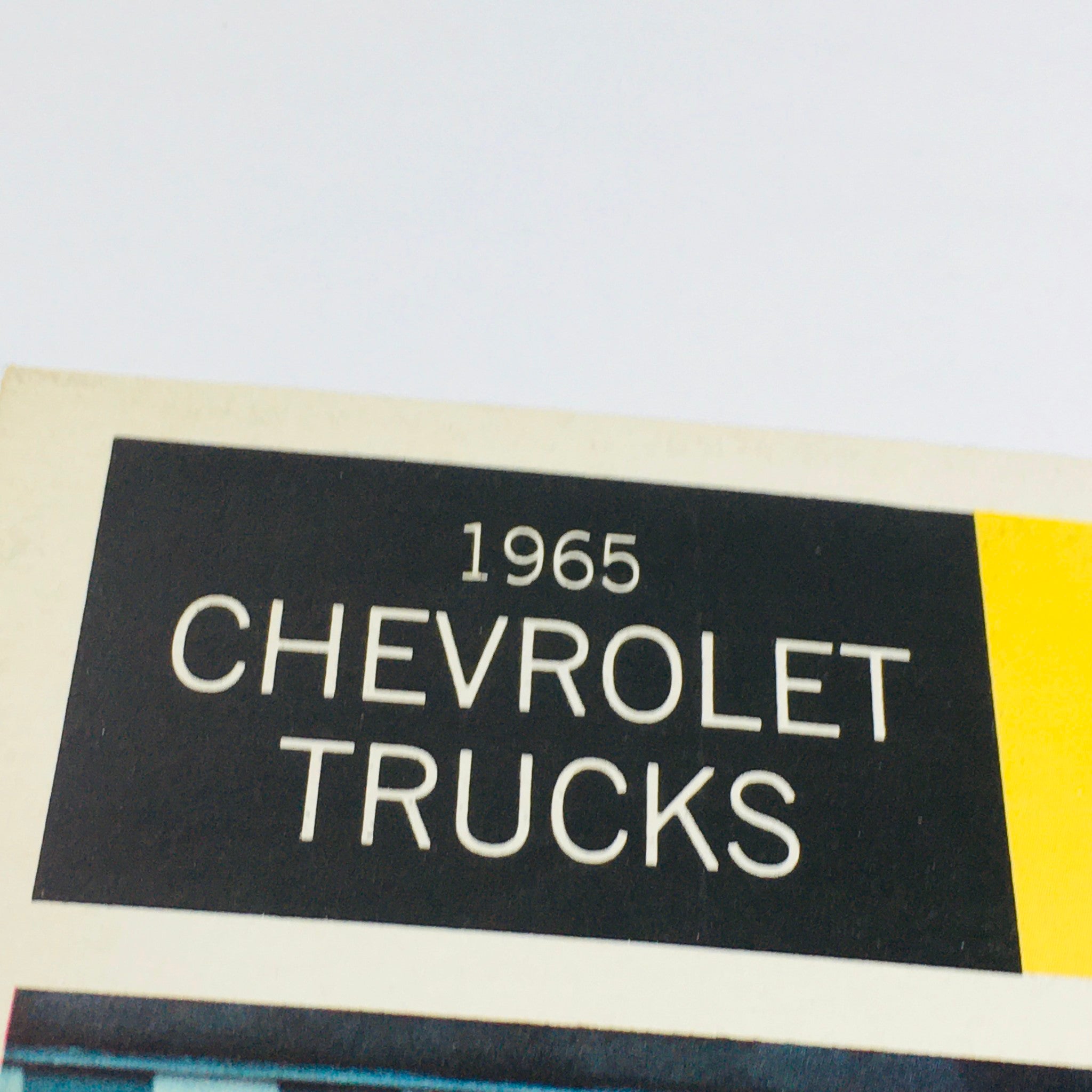 1965 Chevrolet Full-Line Truck Selector Dealership Car Auto Brochure Catalog