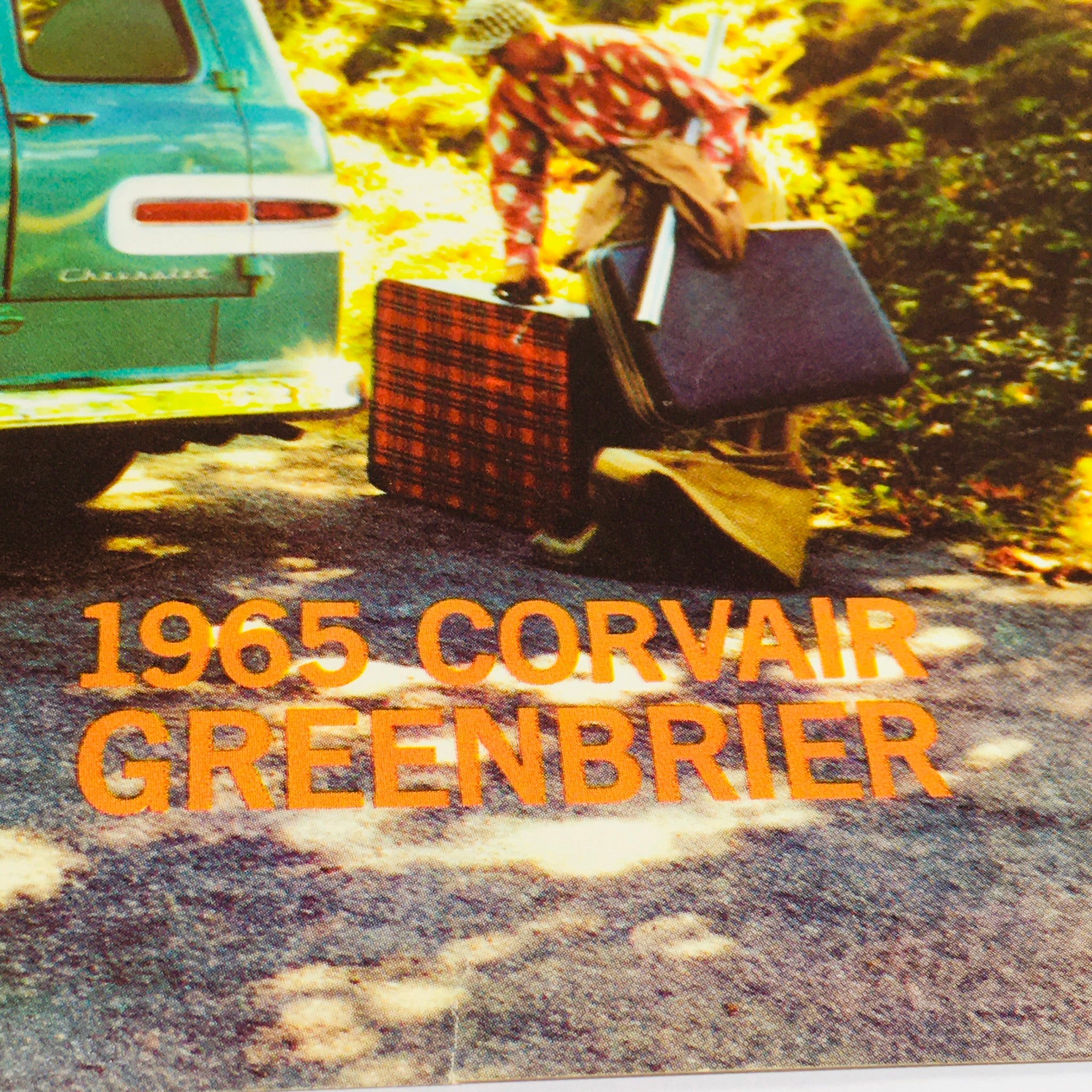 1965 Chevrolet Corvair Greenbrier Dealership Car Auto Brochure Catalog