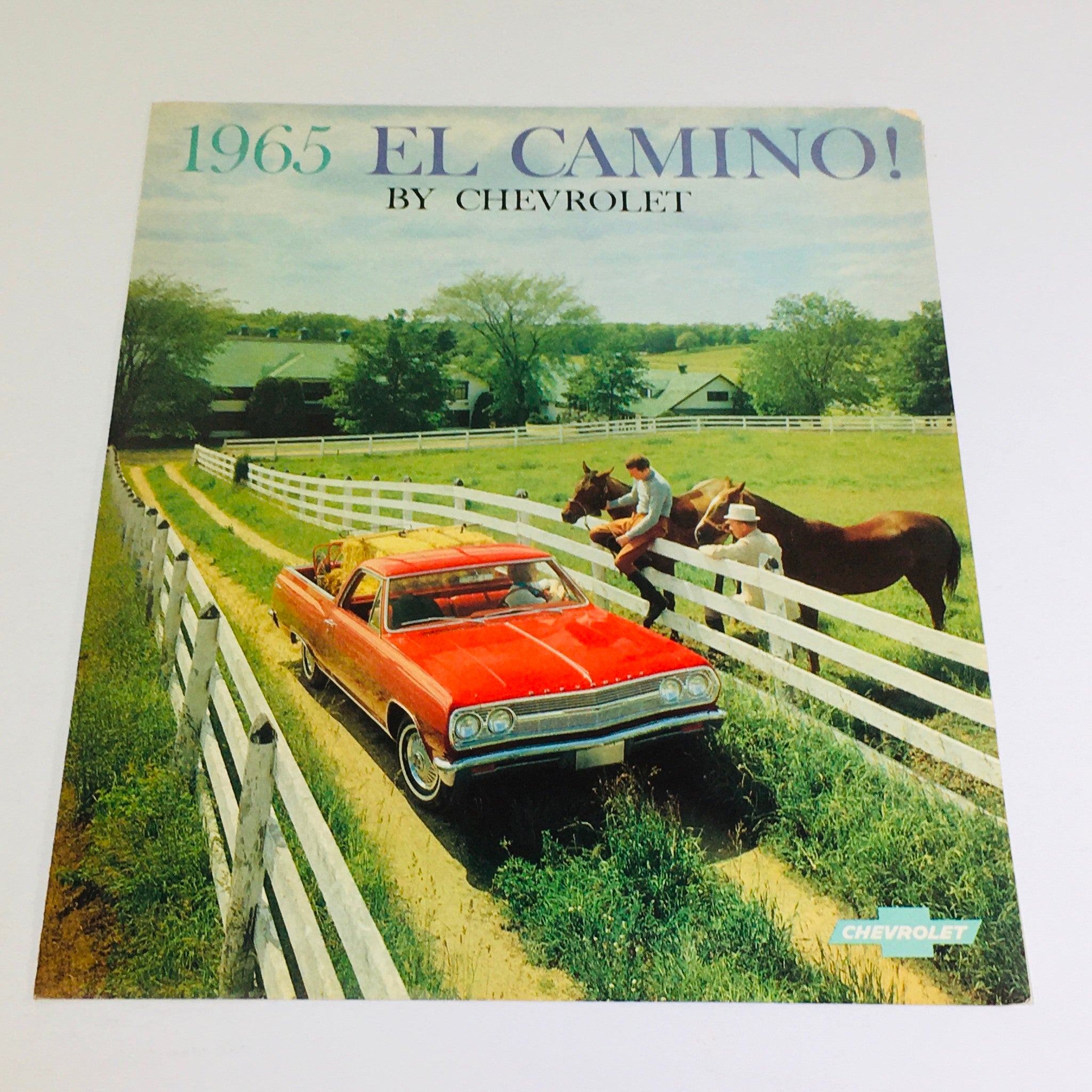 1965 Chevrolet El Camino Specifications Dealership Car Auto Brochure Catalog