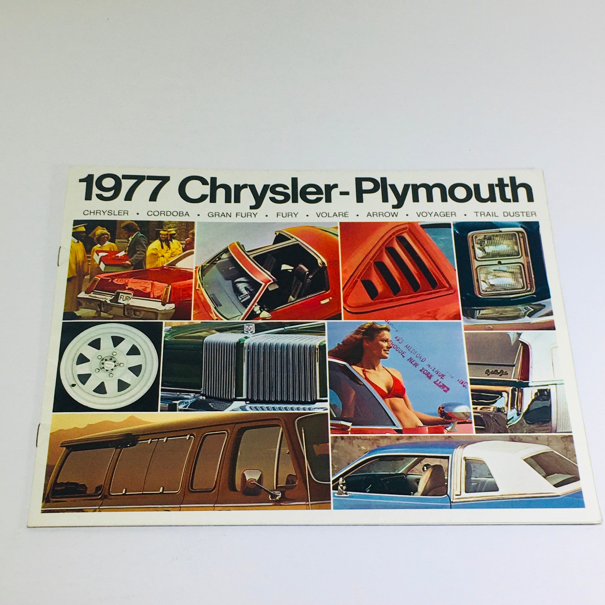 1977 Chrysler-Plymouth Station Wagon Dealership Car Auto Brochure Catalog