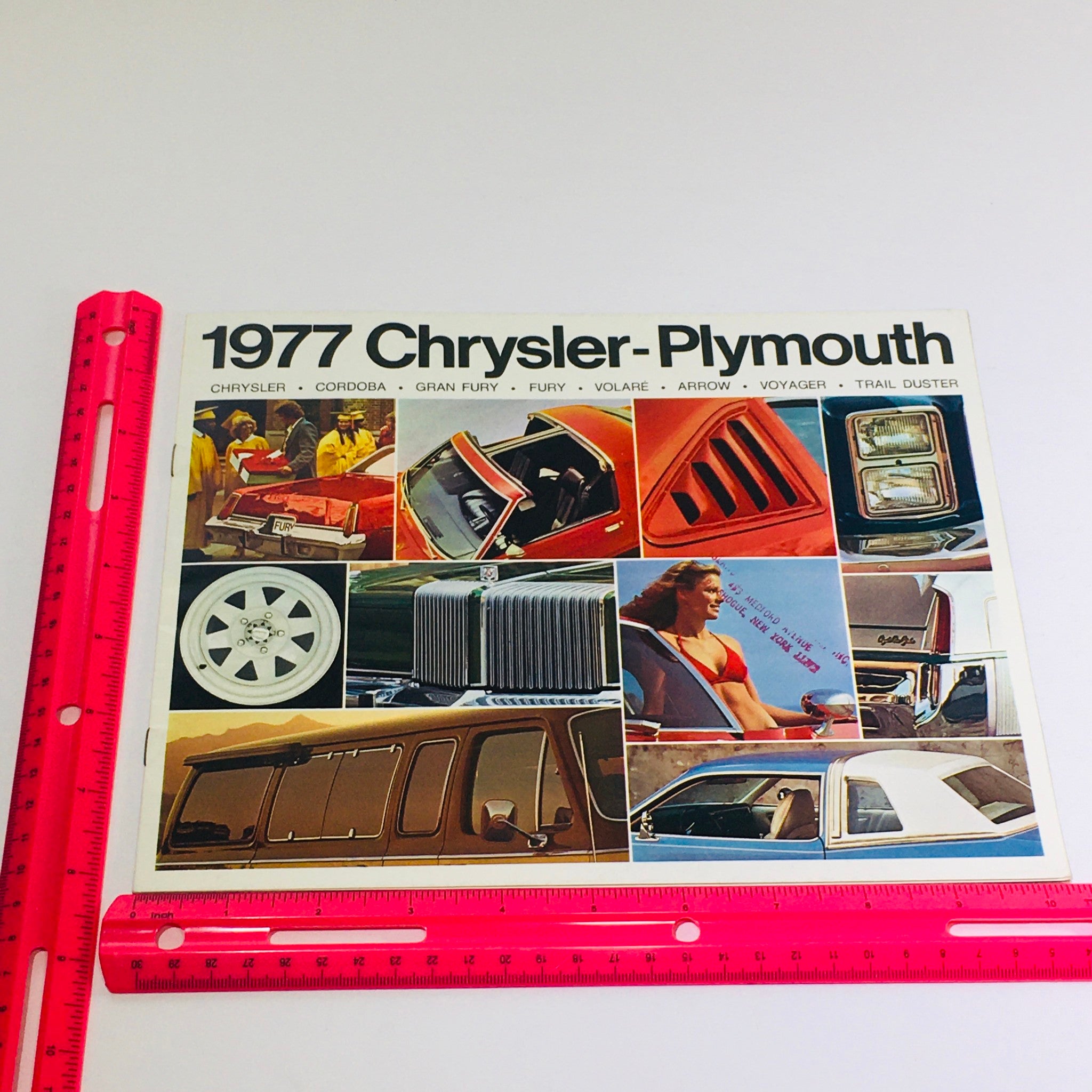 1977 Chrysler-Plymouth Station Wagon Dealership Car Auto Brochure Catalog