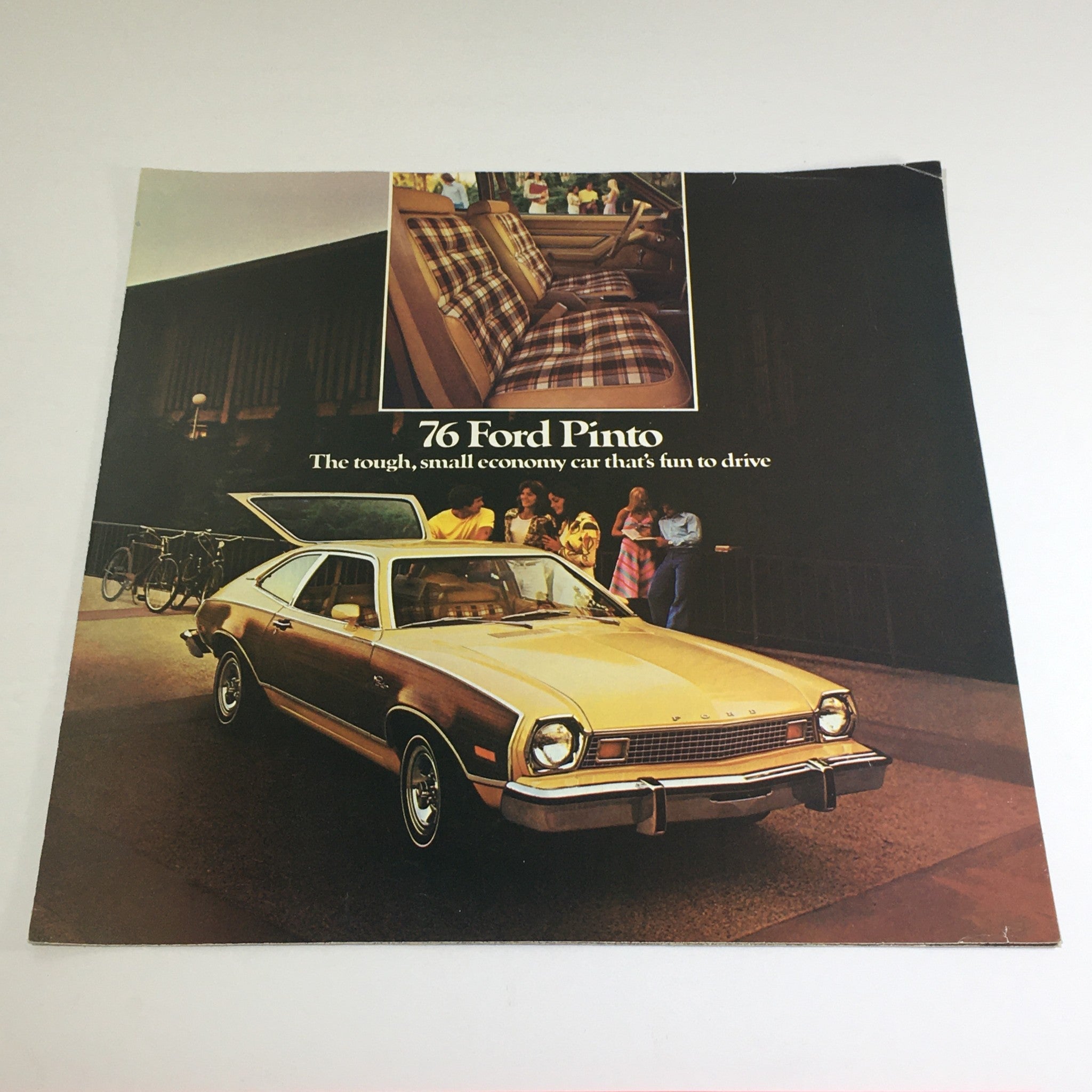 1976 Ford Pinto Options Lineup Car Dealership Auto Brochure Catalog