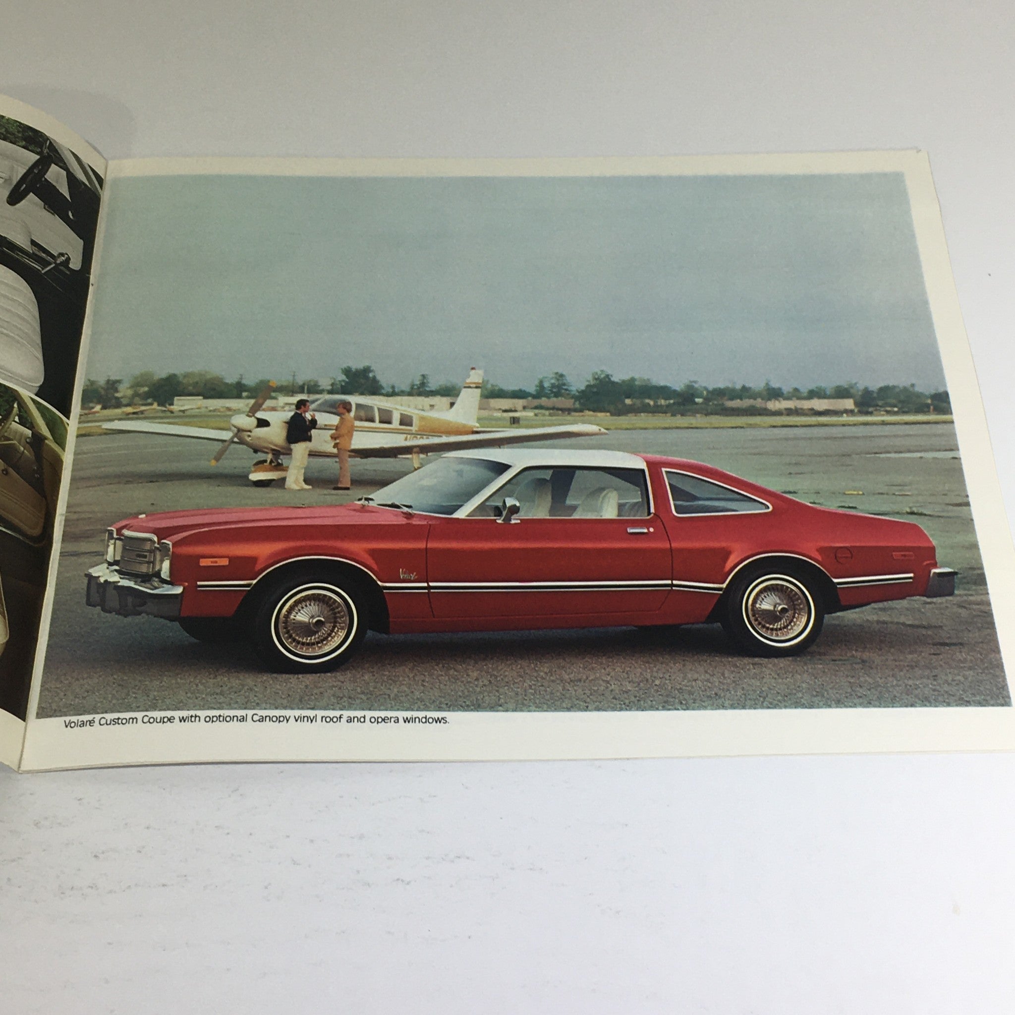 1977 Plymouth Volare Custom Two-Tone Coupe Dealership Car Auto Brochure Catalog