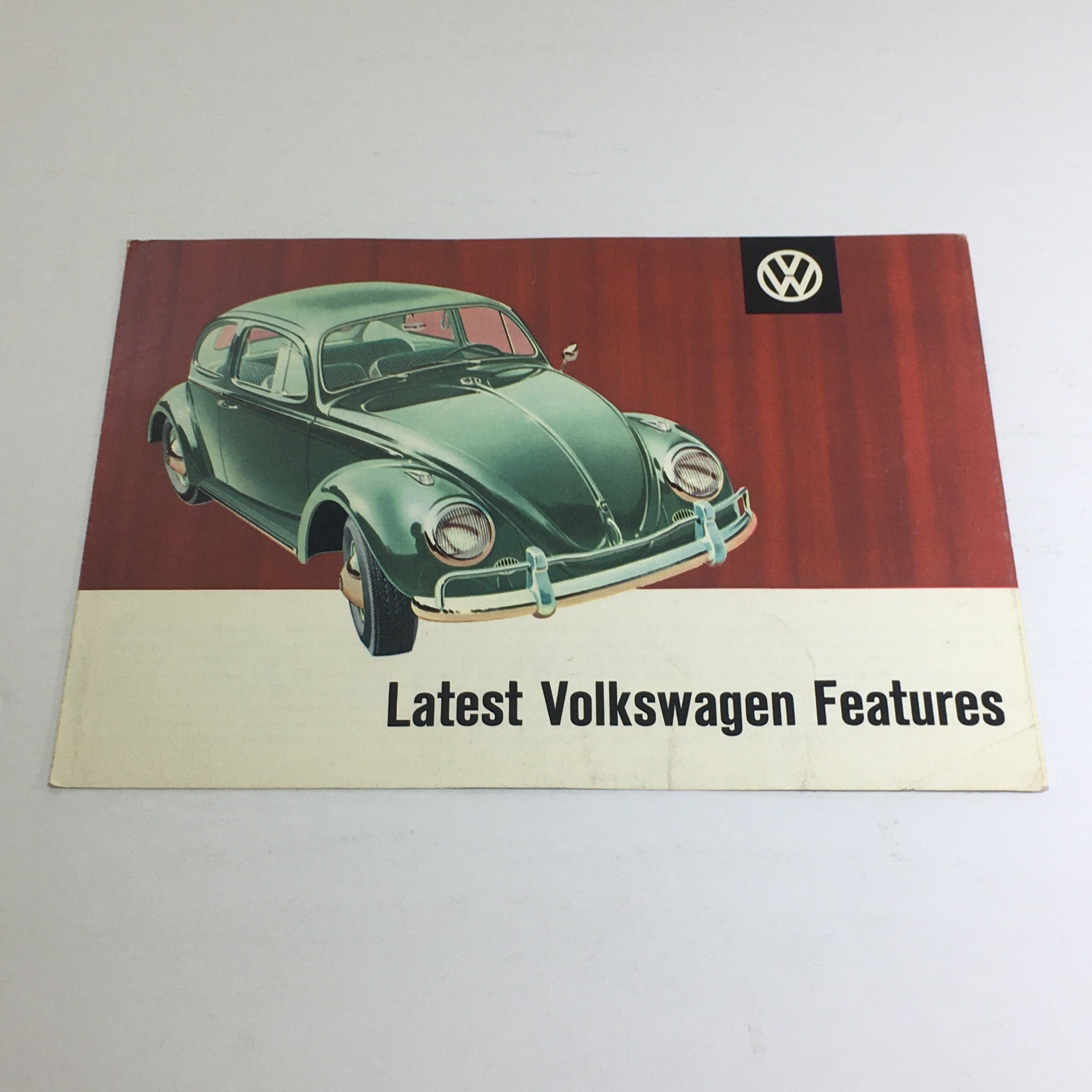 1961 Volkswagen Beetle Latest Features Dealership Car Auto Brochure Catalog