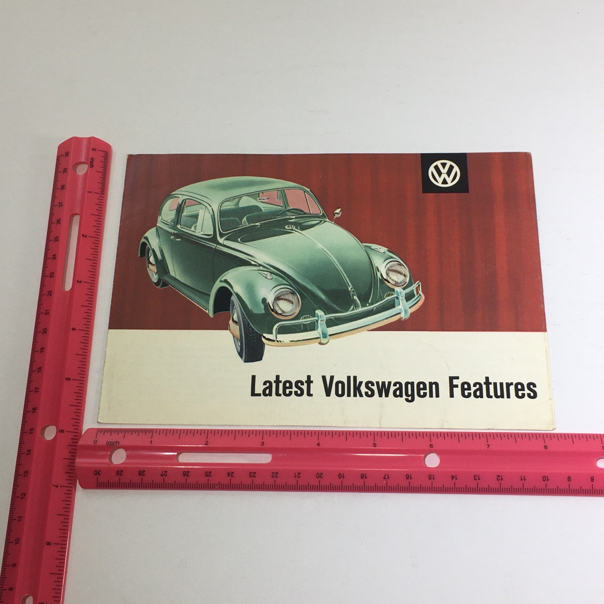 1961 Volkswagen Beetle Latest Features Dealership Car Auto Brochure Catalog