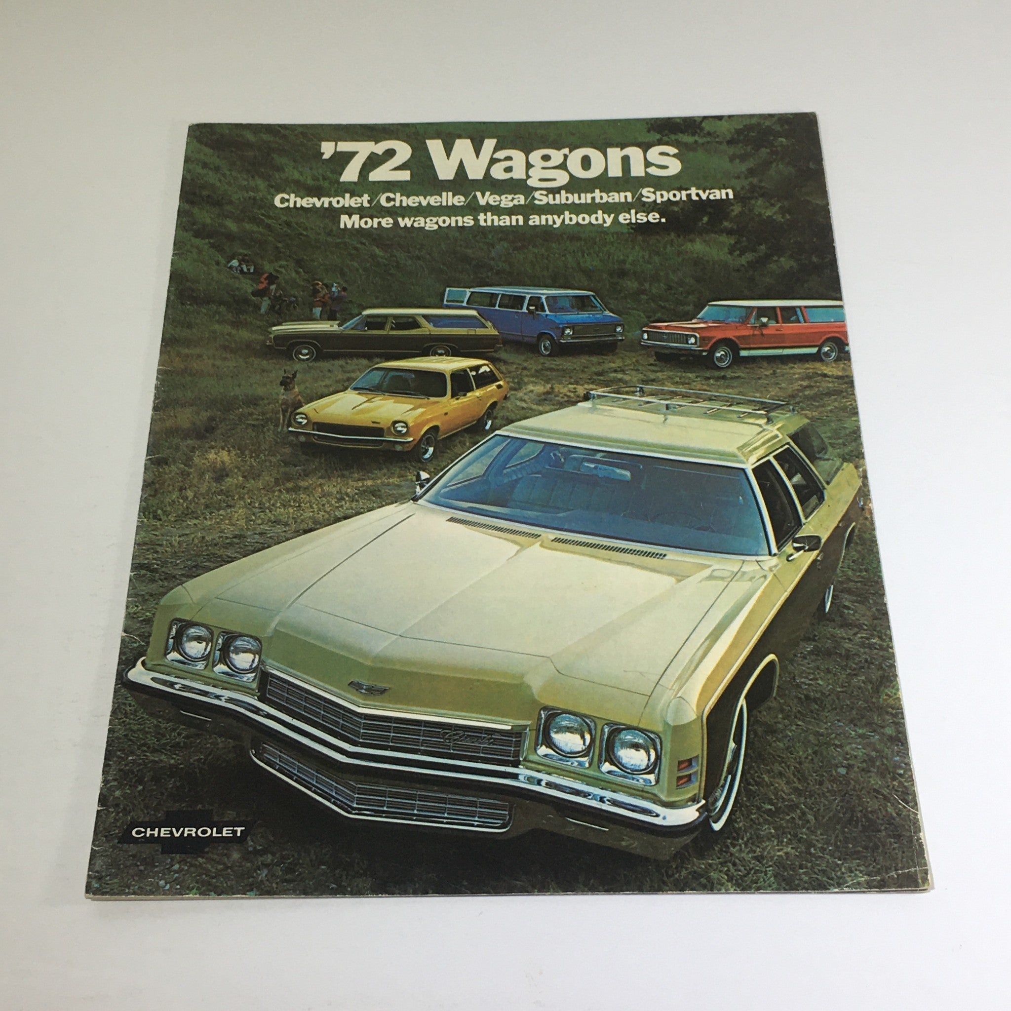 1972 Chevrolet Wagons Chevelle/Vega Dealership Car Auto Brochure Catalog