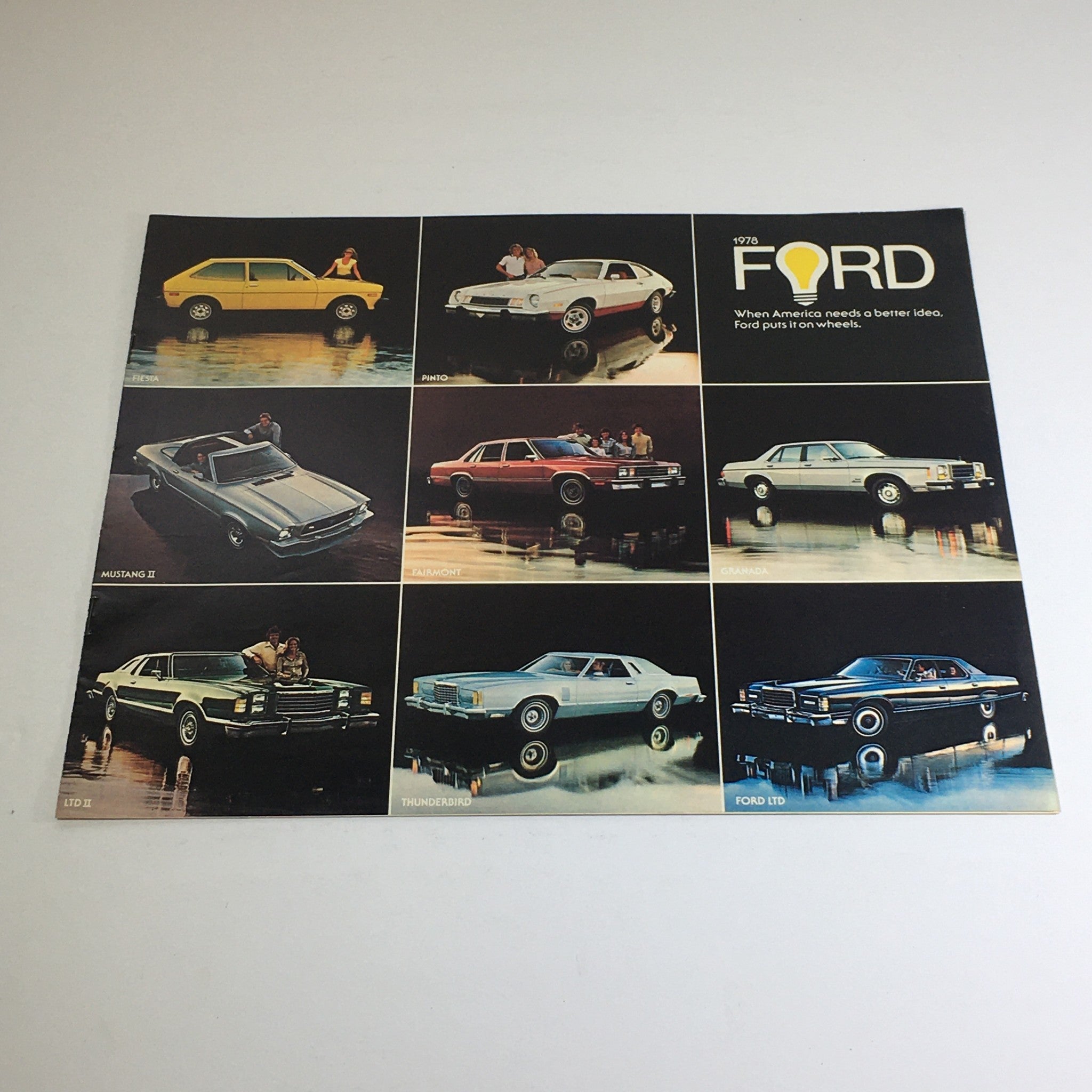 1978 Ford Pinto Fiesta Specifications Dealership Car Auto Brochure Catalog