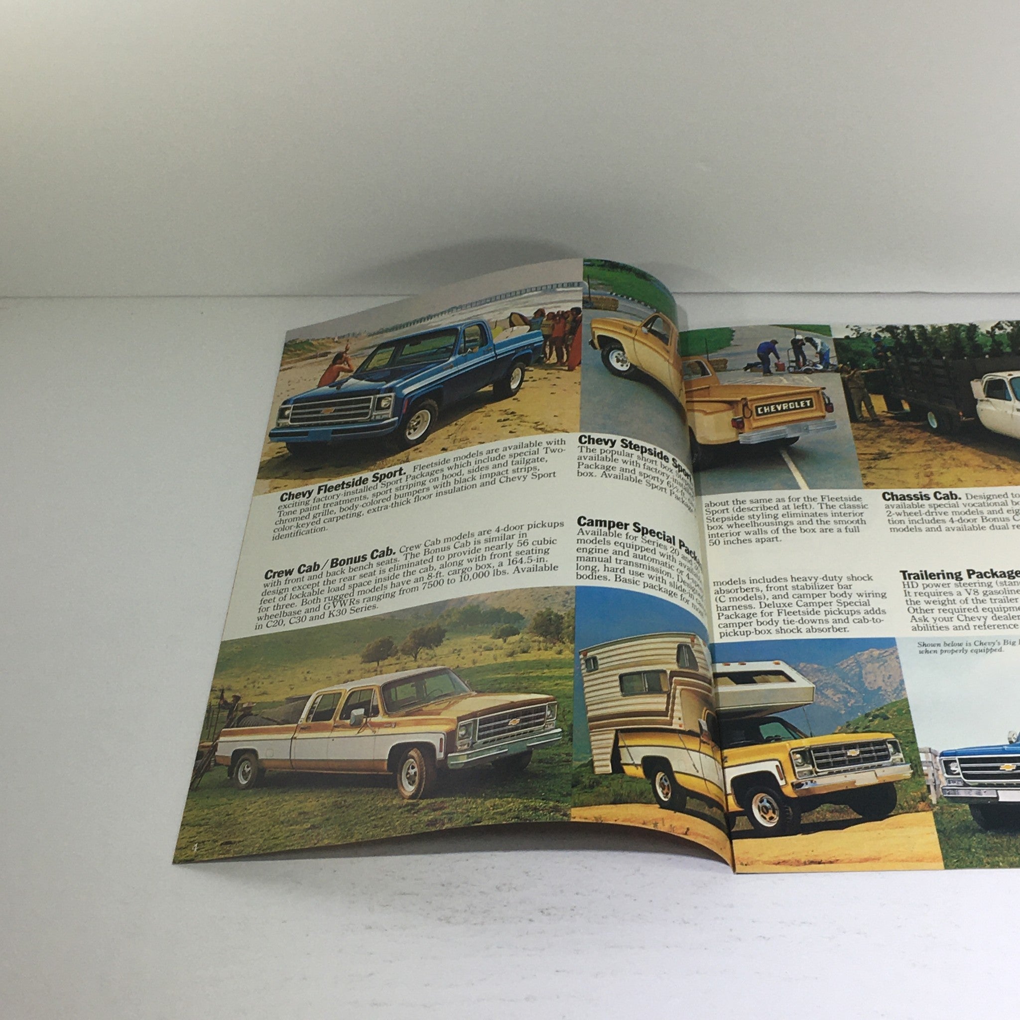 1979 Chevy Pickups Trucks by Chevrolet Dealership Car Auto Brochure Catalog