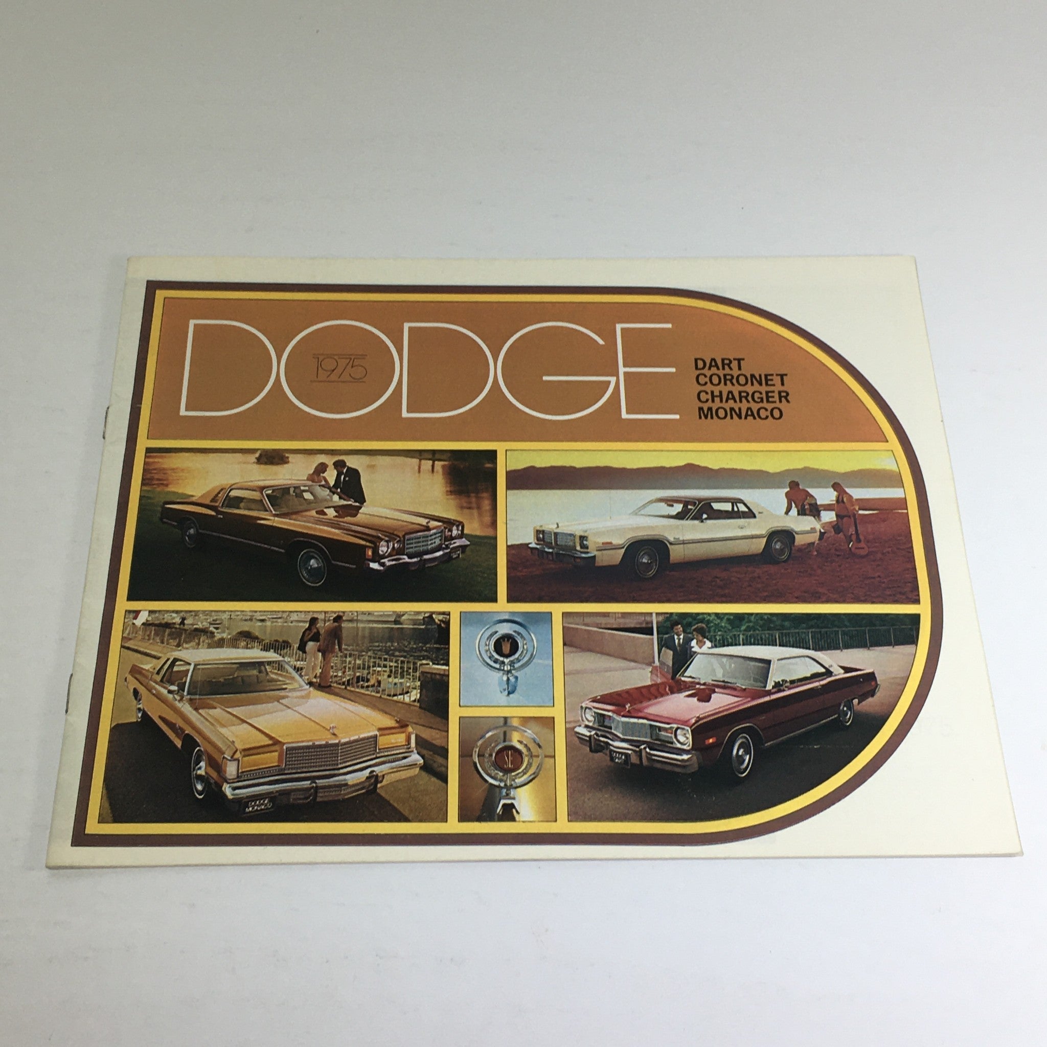 1975 Dodge Dart Coronet Charger Monaco Dealership Car Auto Brochure Catalog