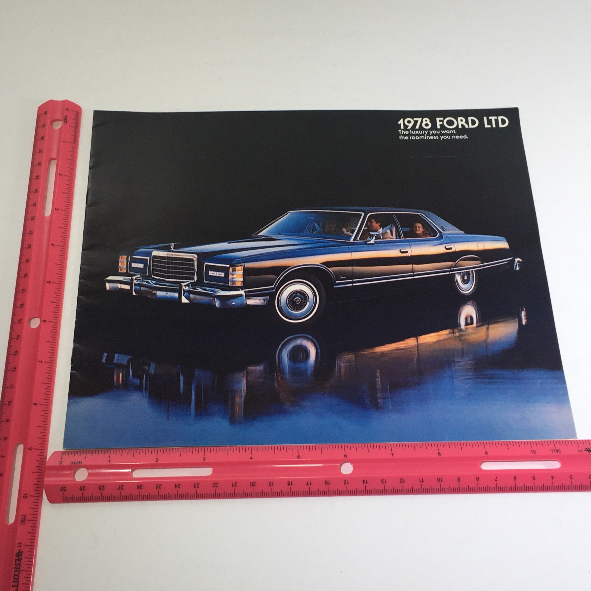 1978 Ford LTD Landau Hardtops Wagon Dealership Car Auto Brochure Catalog