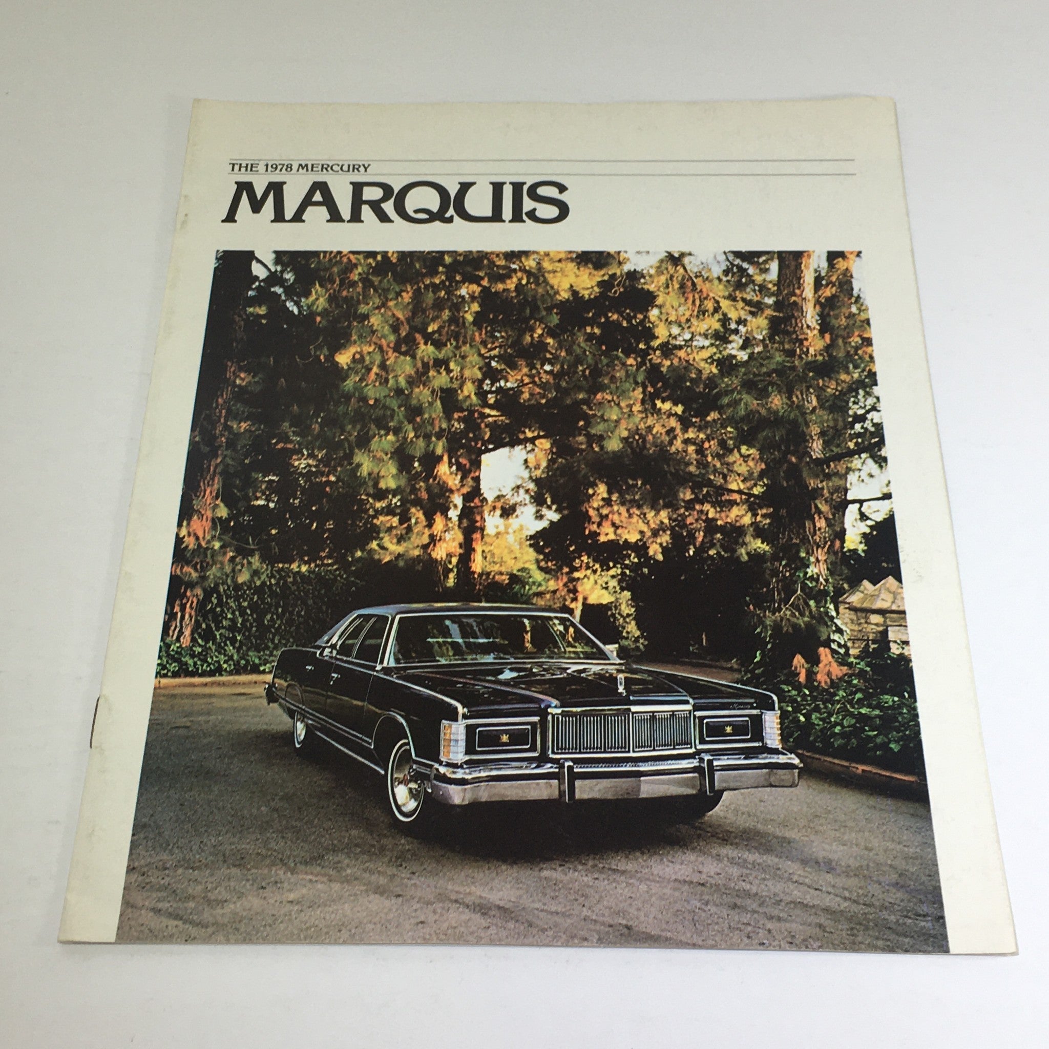 1978 Mercury Marquis Popular Options Dealership Car Auto Brochure Catalog