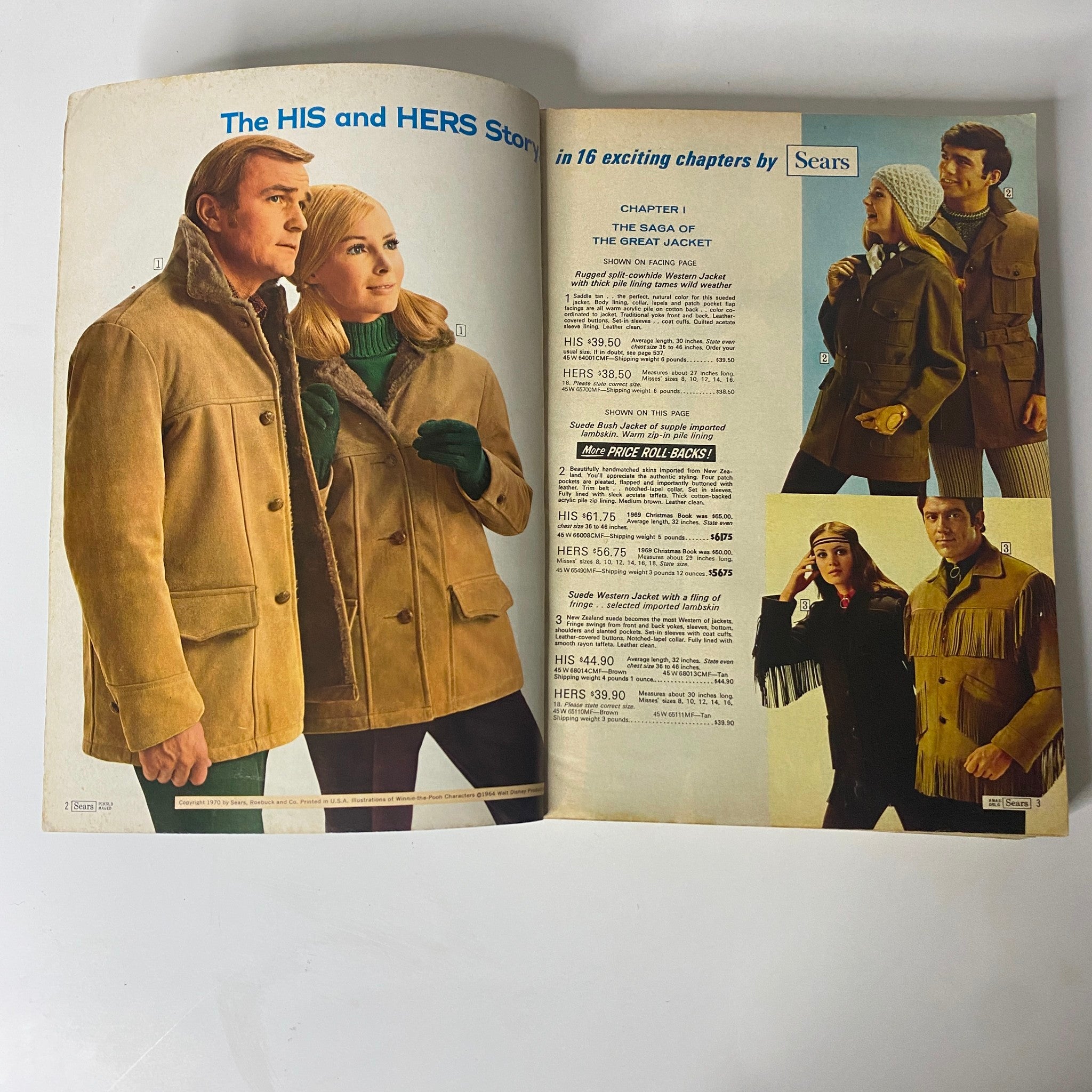 1970 Sears Roebuck and Co. Fall and Winter Catalog