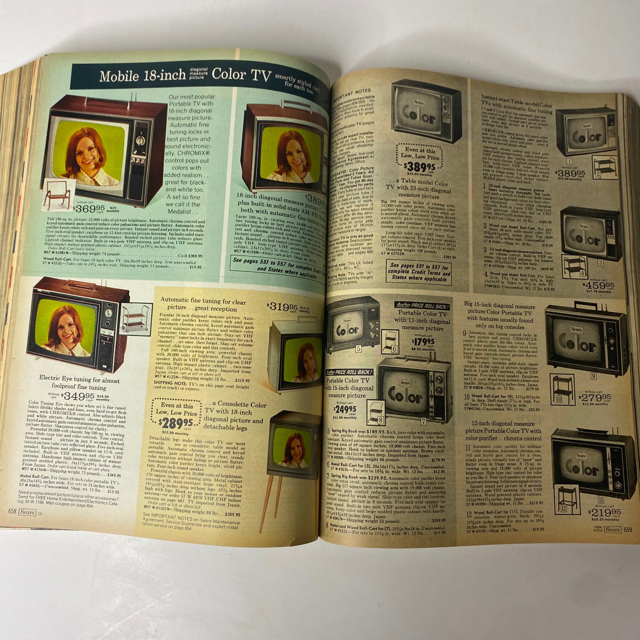 1970 Sears Roebuck and Co. Fall and Winter Catalog