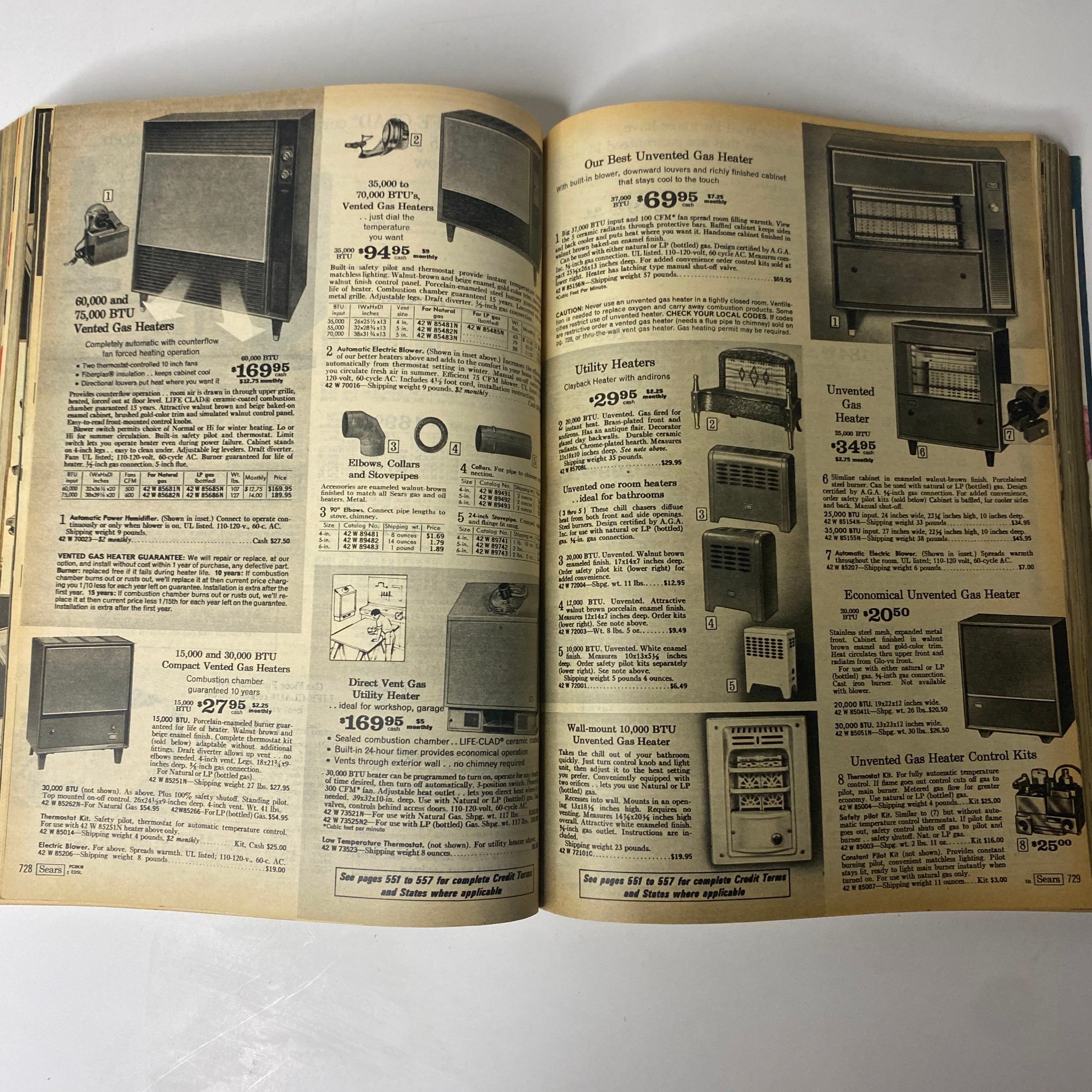1970 Sears Roebuck and Co. Fall and Winter Catalog