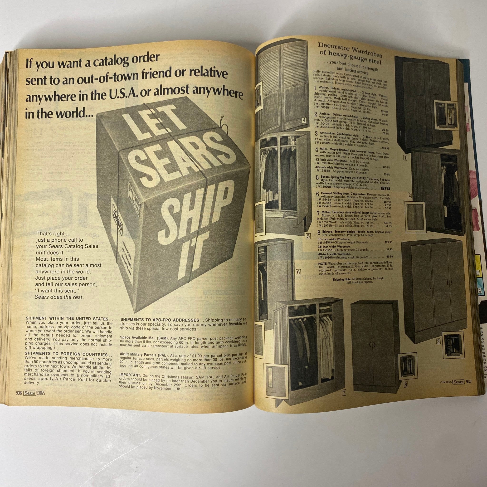 1970 Sears Roebuck and Co. Fall and Winter Catalog