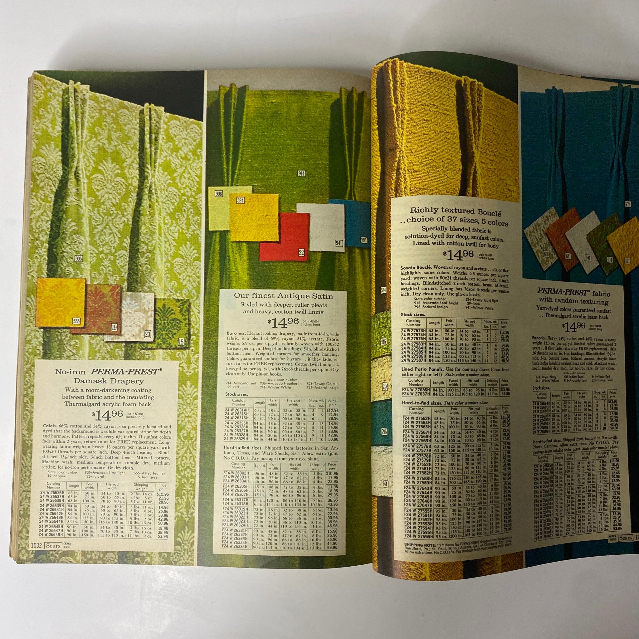 1970 Sears Roebuck and Co. Fall and Winter Catalog