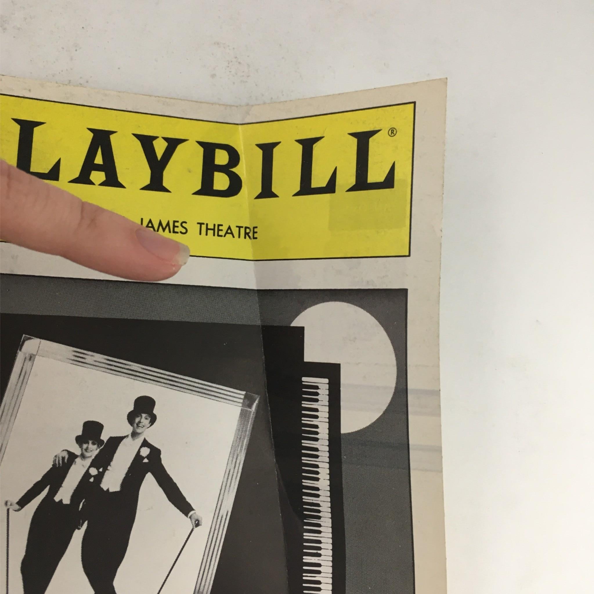 Playbill My One And Only by Irsha & George Gershwin at St. James Theatre