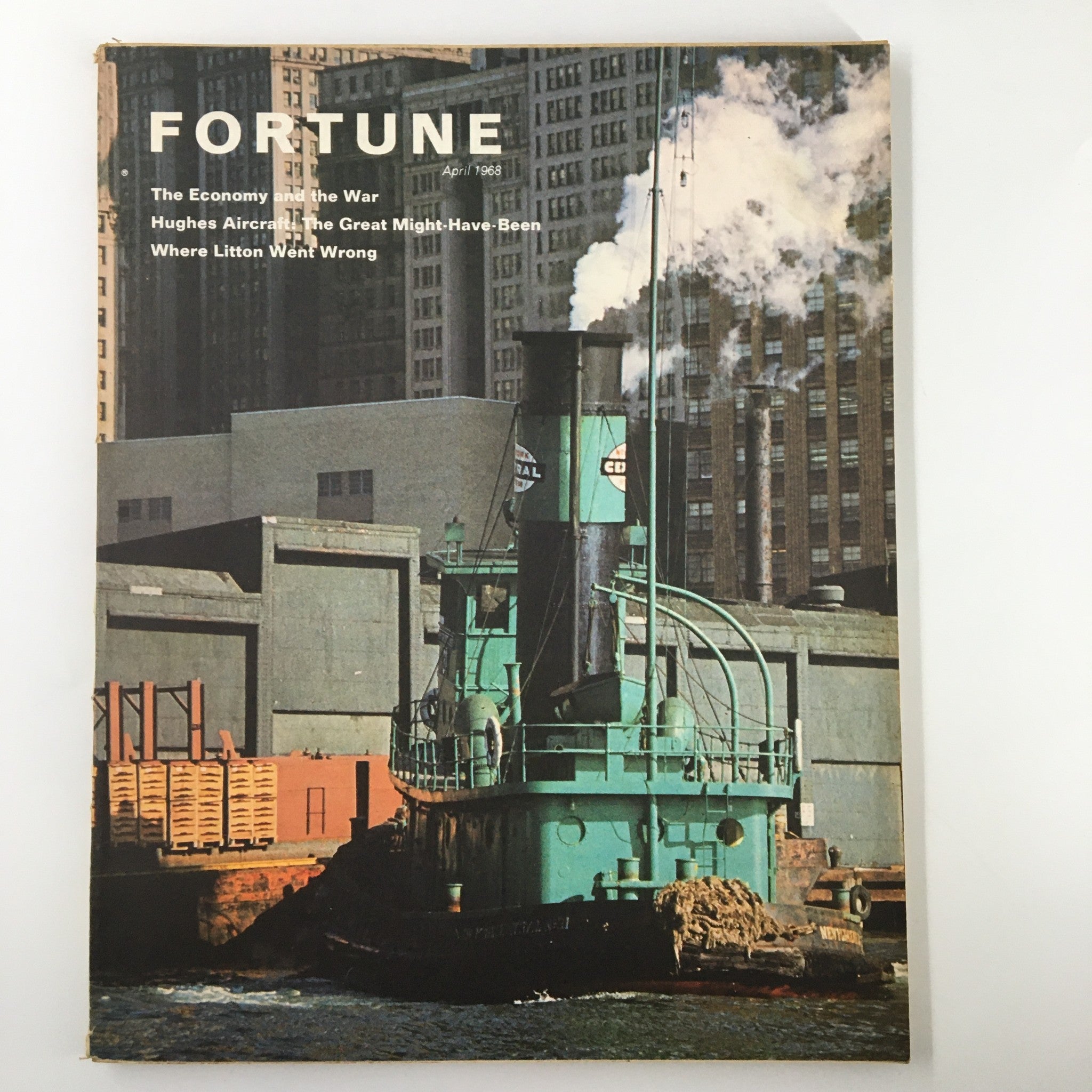 VTG Fortune Magazine April 1968 Hughes Aircraft & The Economy at War No Label