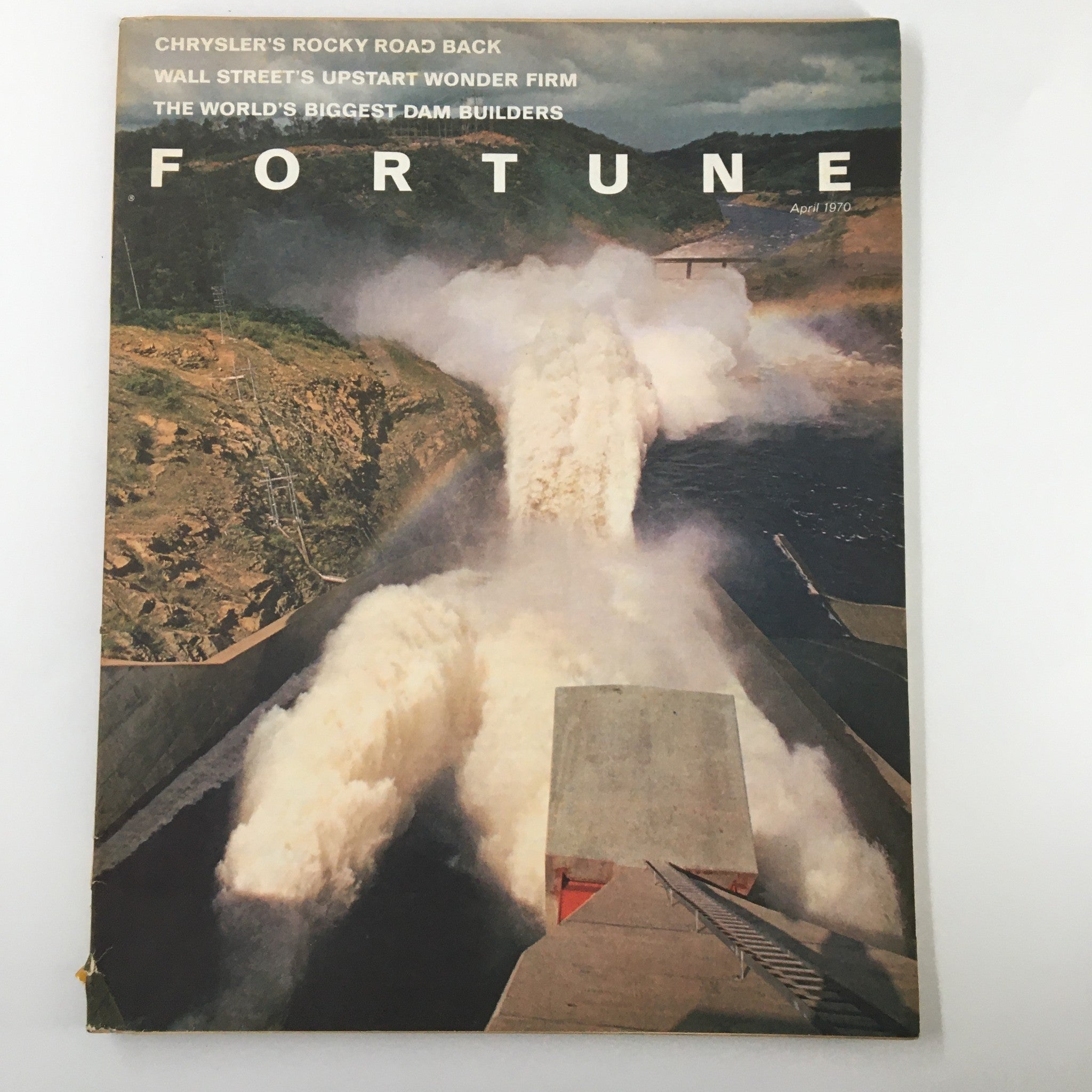 VTG Fortune Magazine April 1970 Chrysler's Rocky Road Back No Label